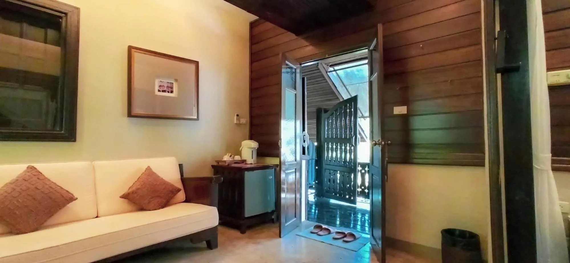 Living room in Pai River Corner