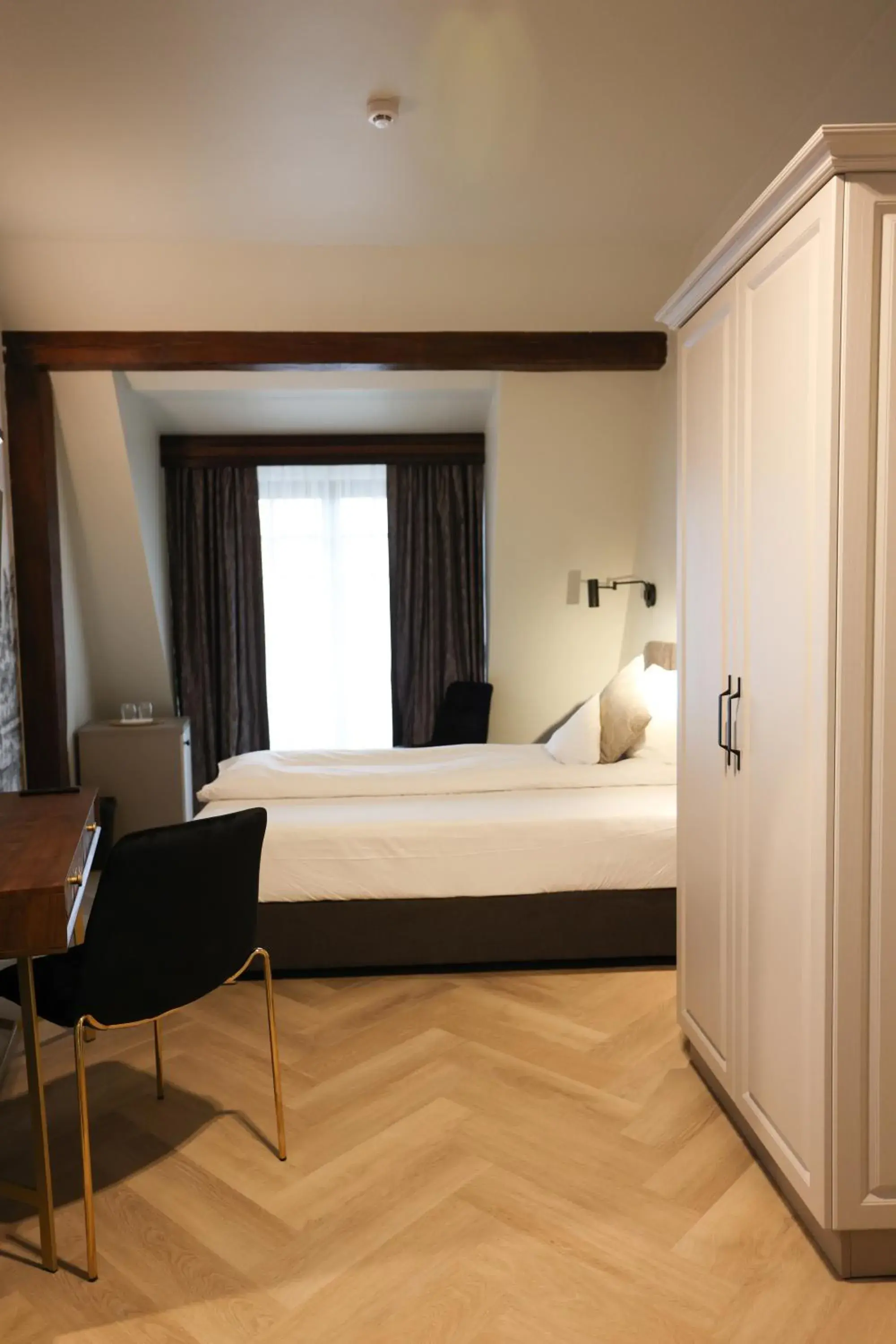 Bed in Pensiunea Nora Bed in Pensiunea Nora