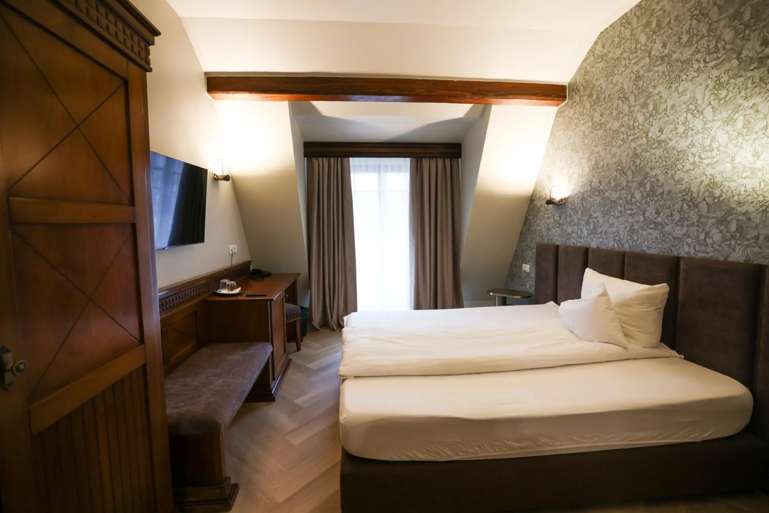 Photo of the whole room, Bed in Pensiunea Nora Photo of the whole room, Bed in Pensiunea Nora