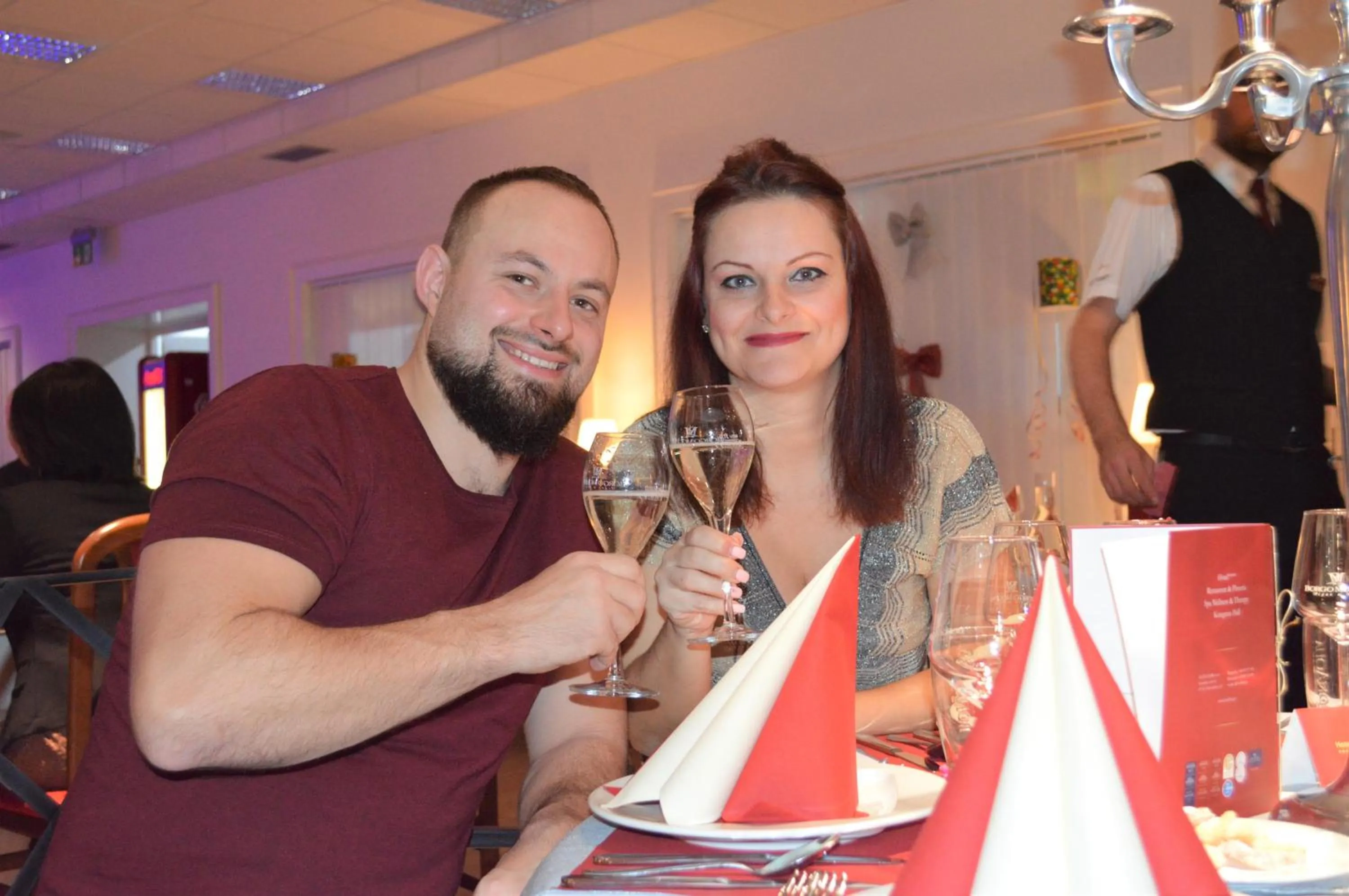 group of guests in Hotel Berg