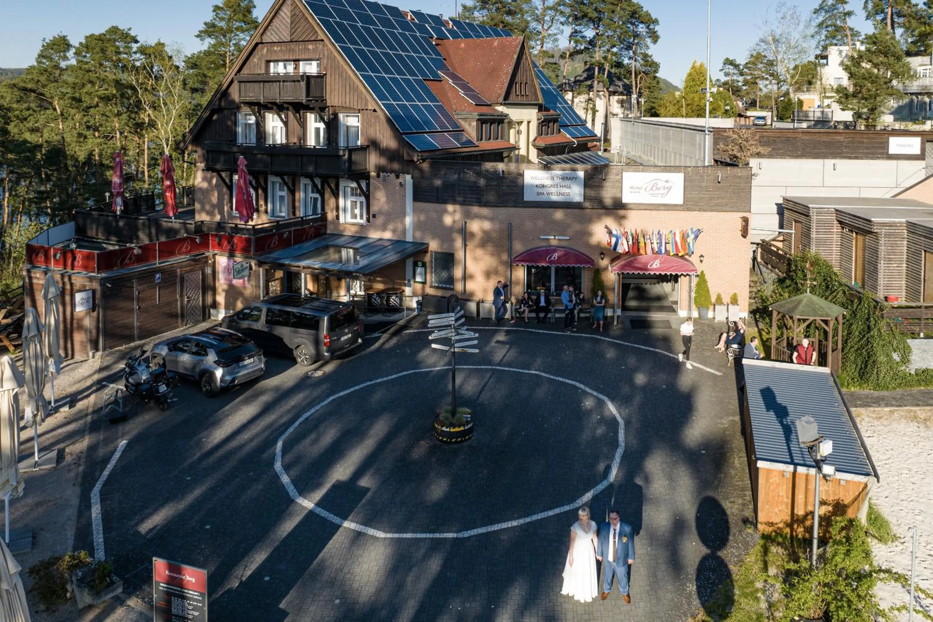 Property building in Hotel Berg