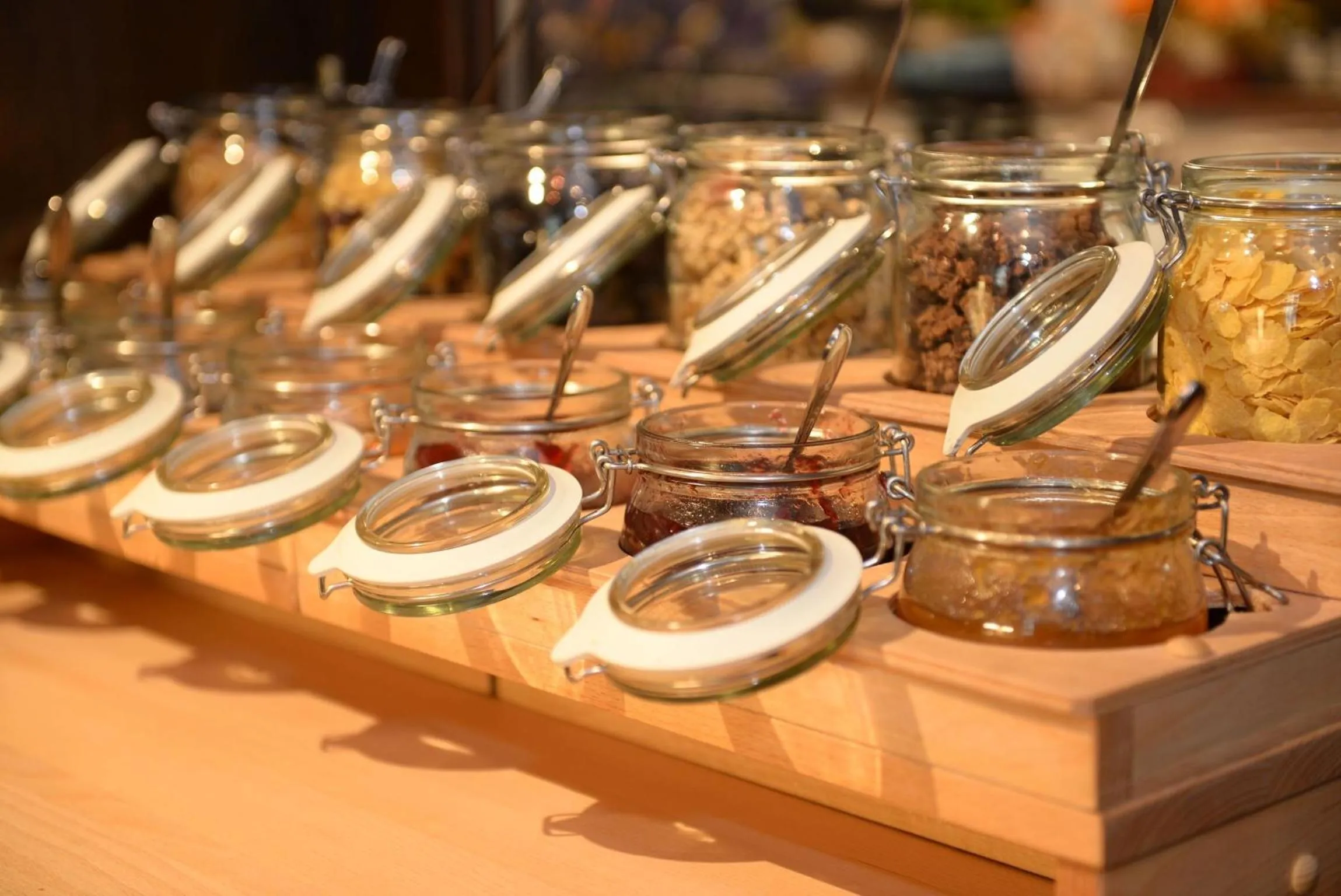 Buffet breakfast in Hotel Berg