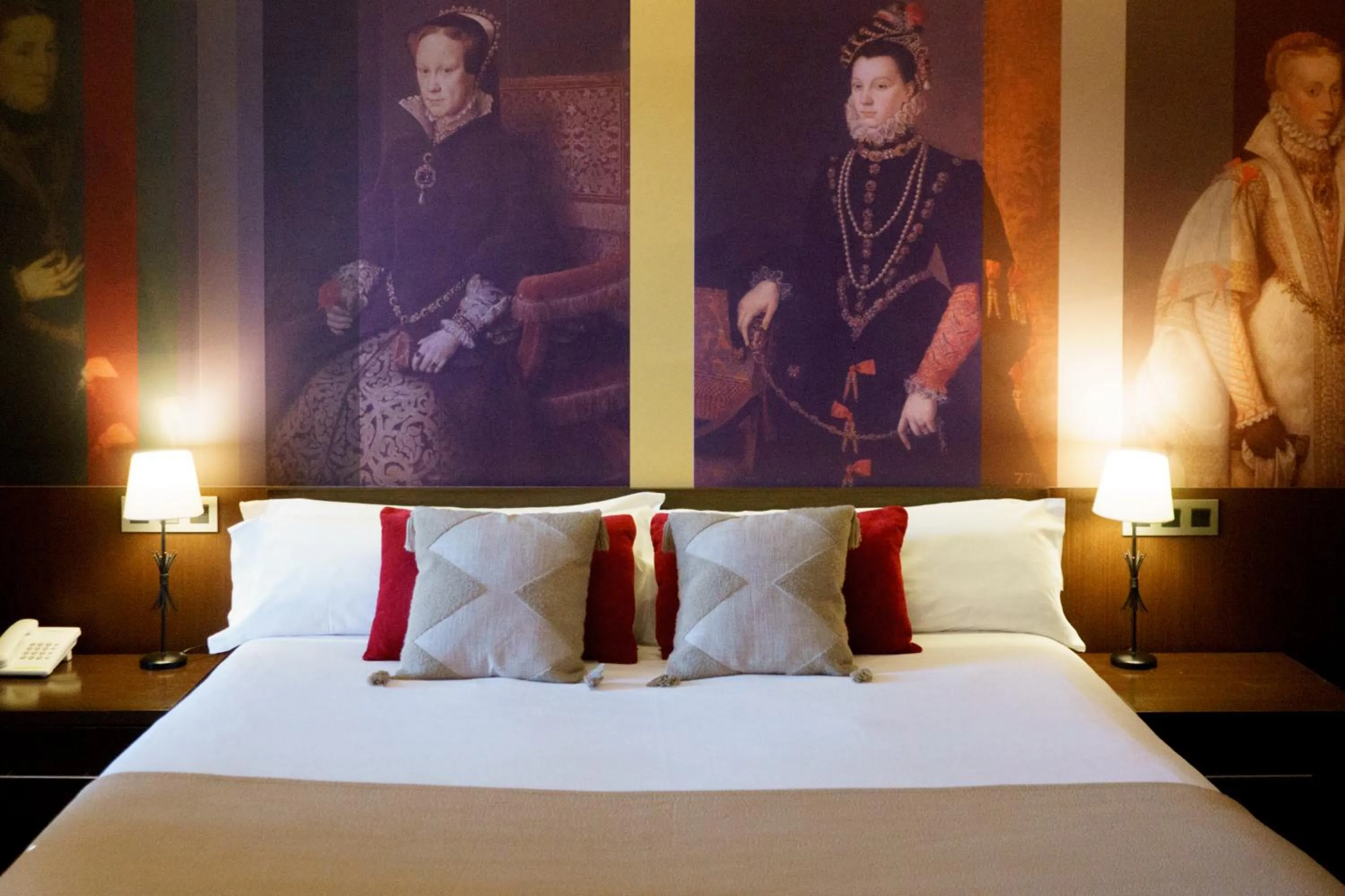 Bed in Hotel De Martin