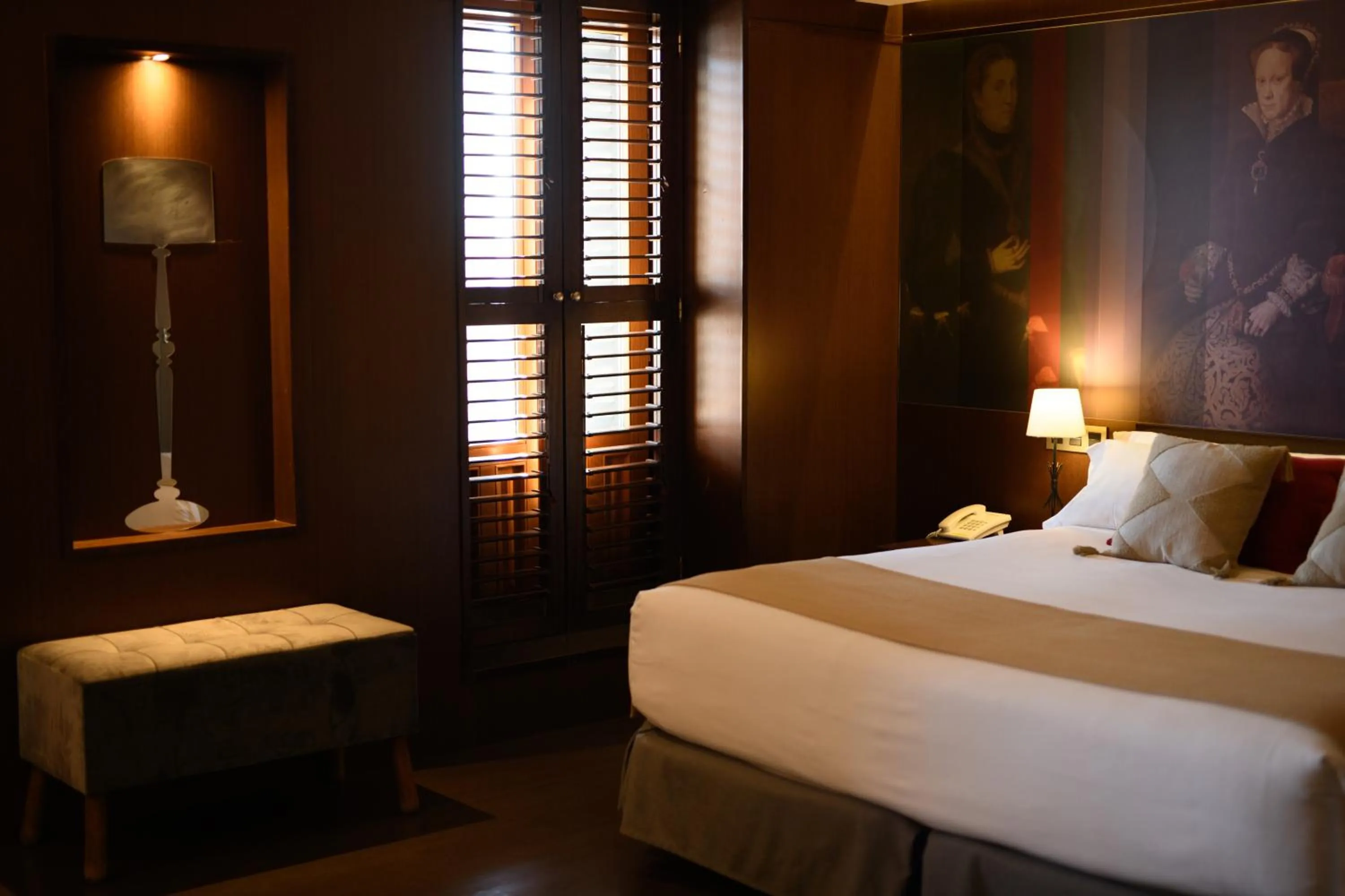 Bed in Hotel De Martin