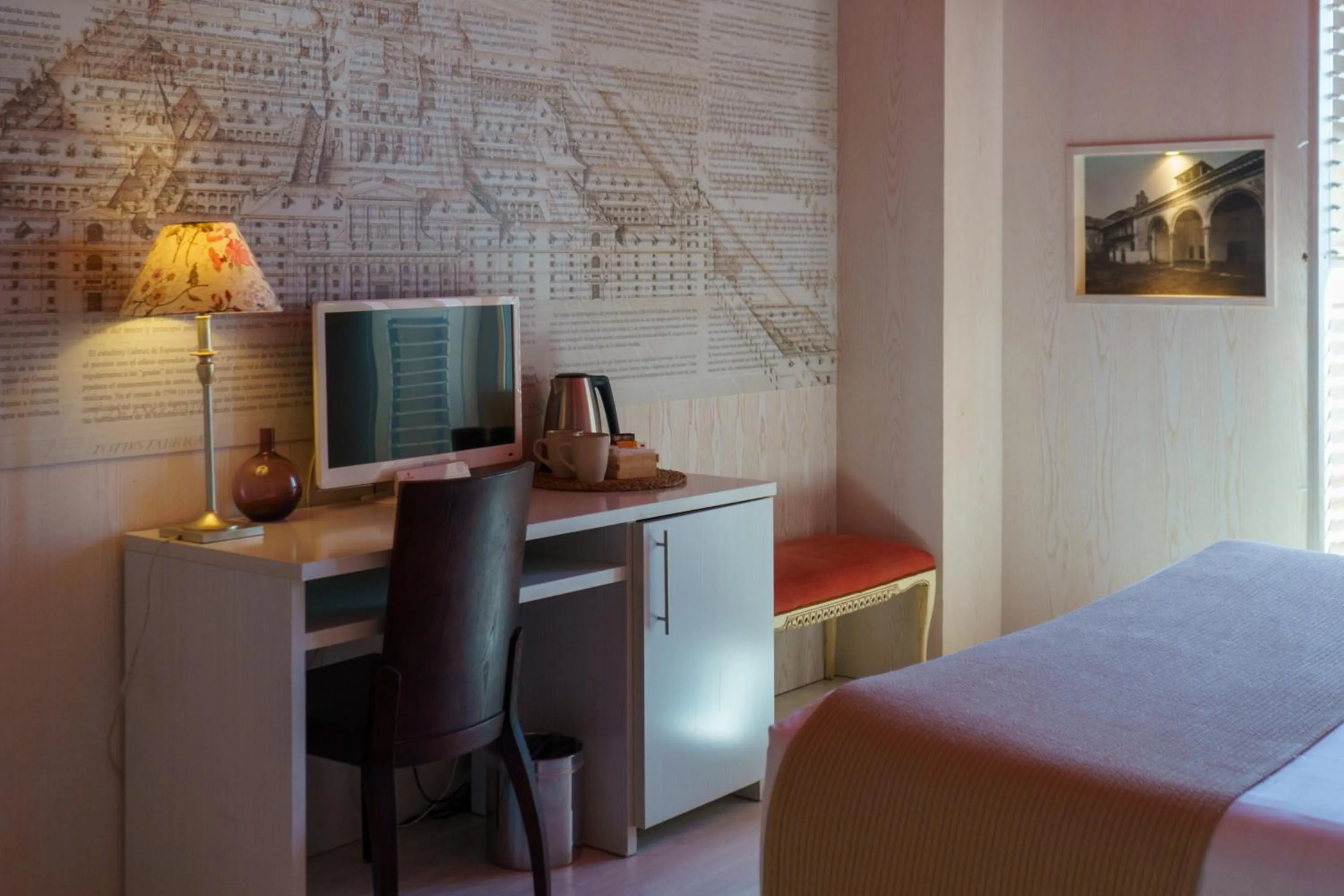 Bed in Hotel De Martin