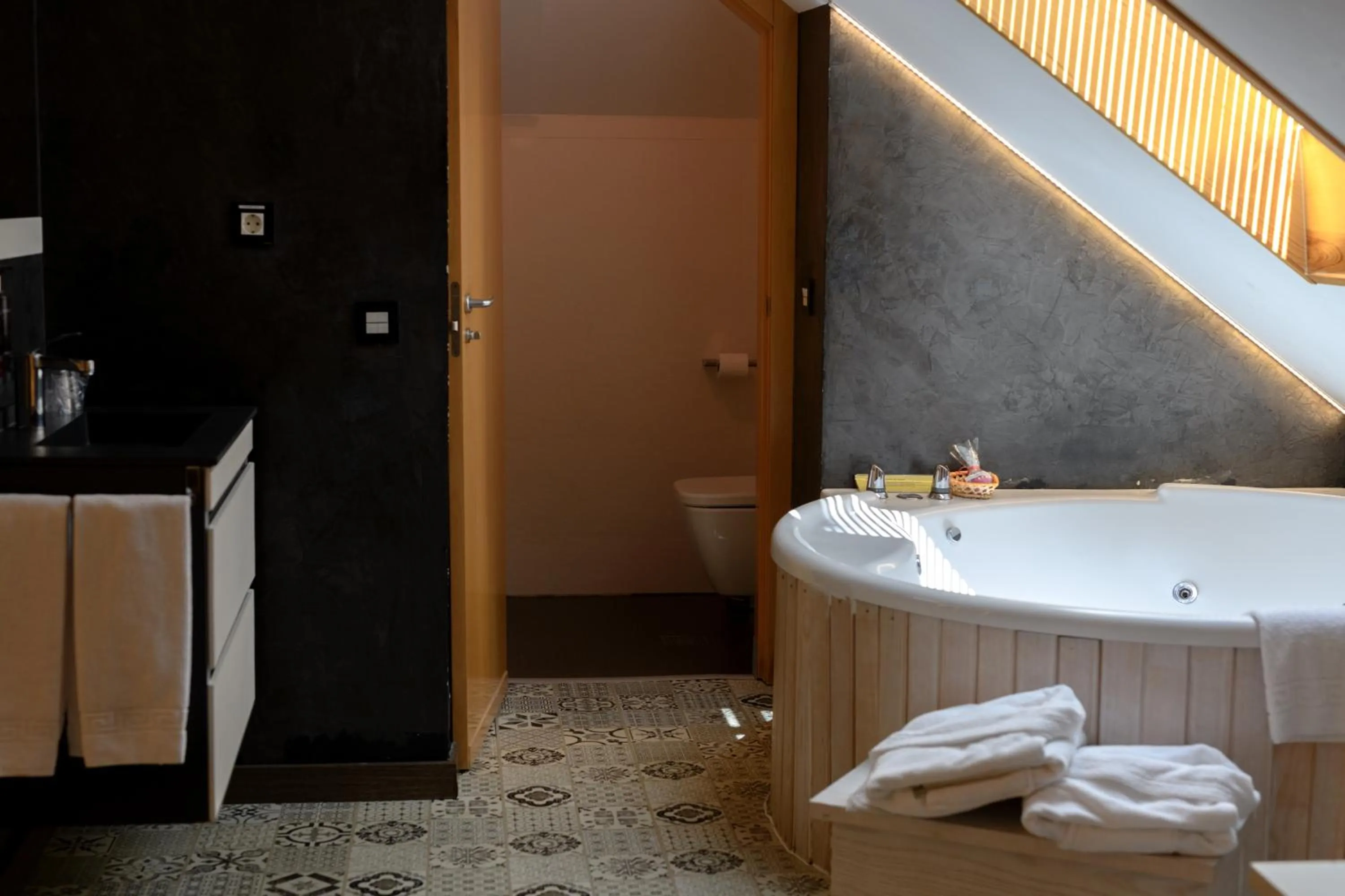 Toilet in Hotel De Martin