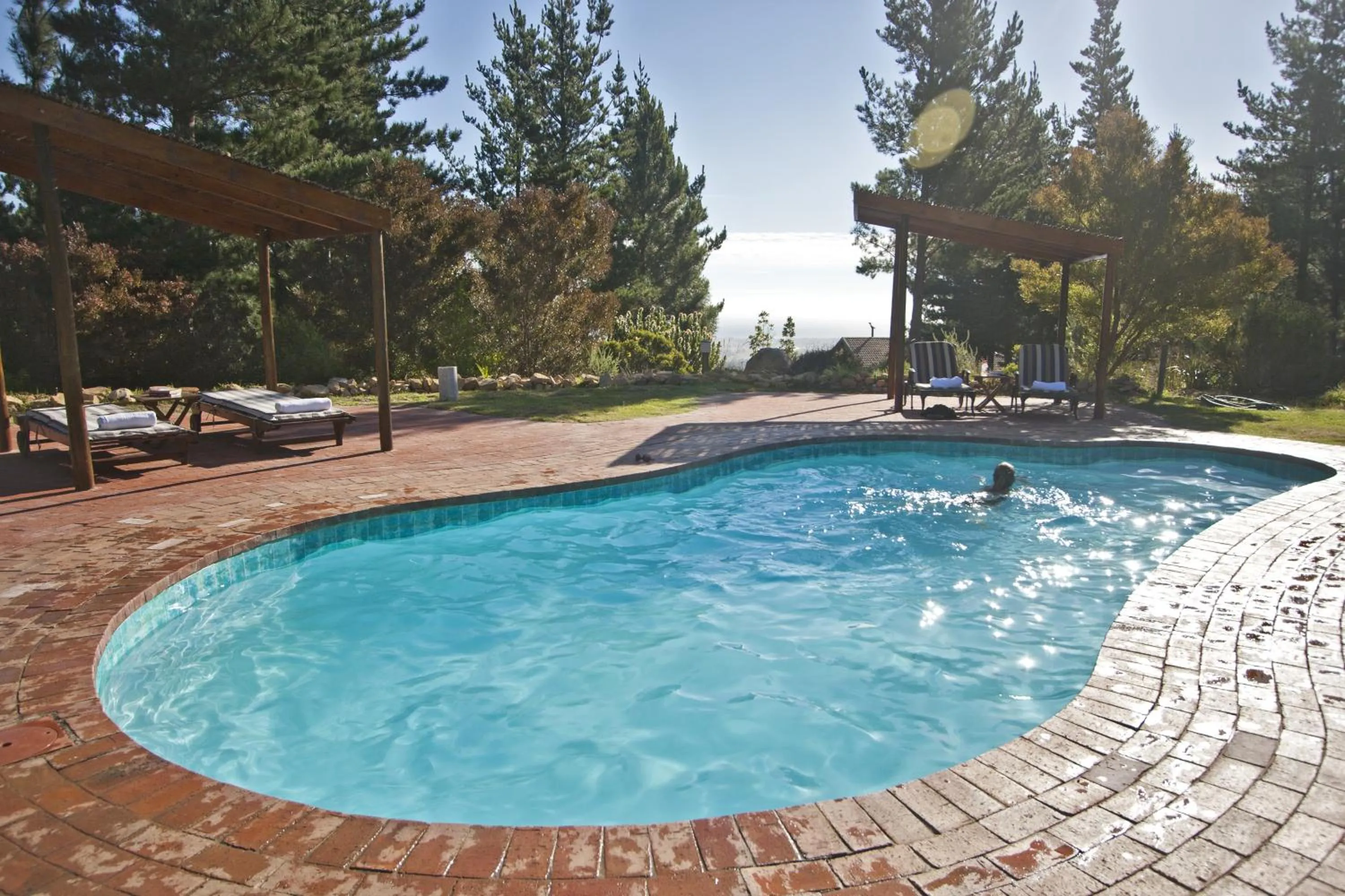 Swimming pool in Lalapanzi Lodge