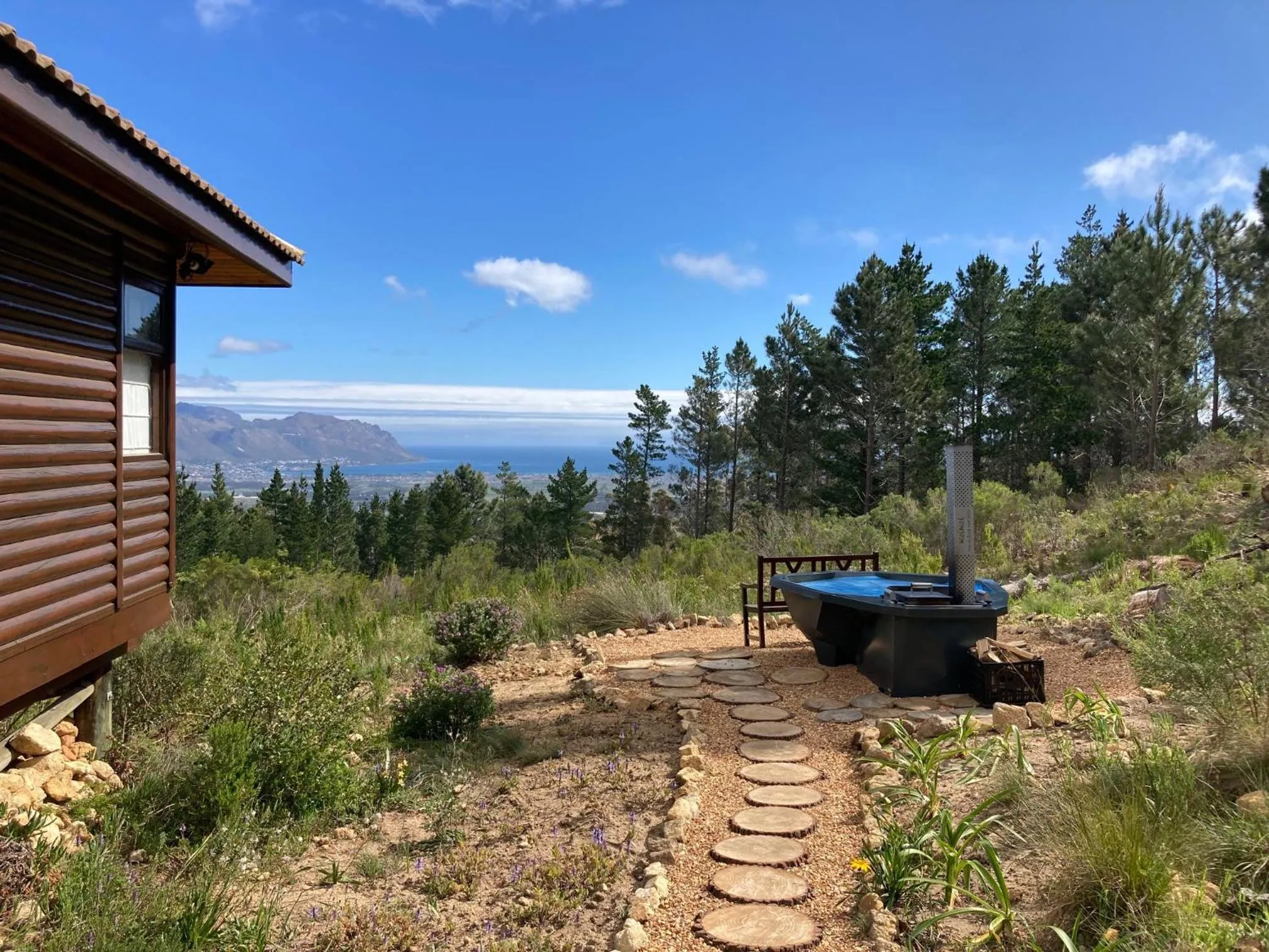 Garden in Lalapanzi Lodge