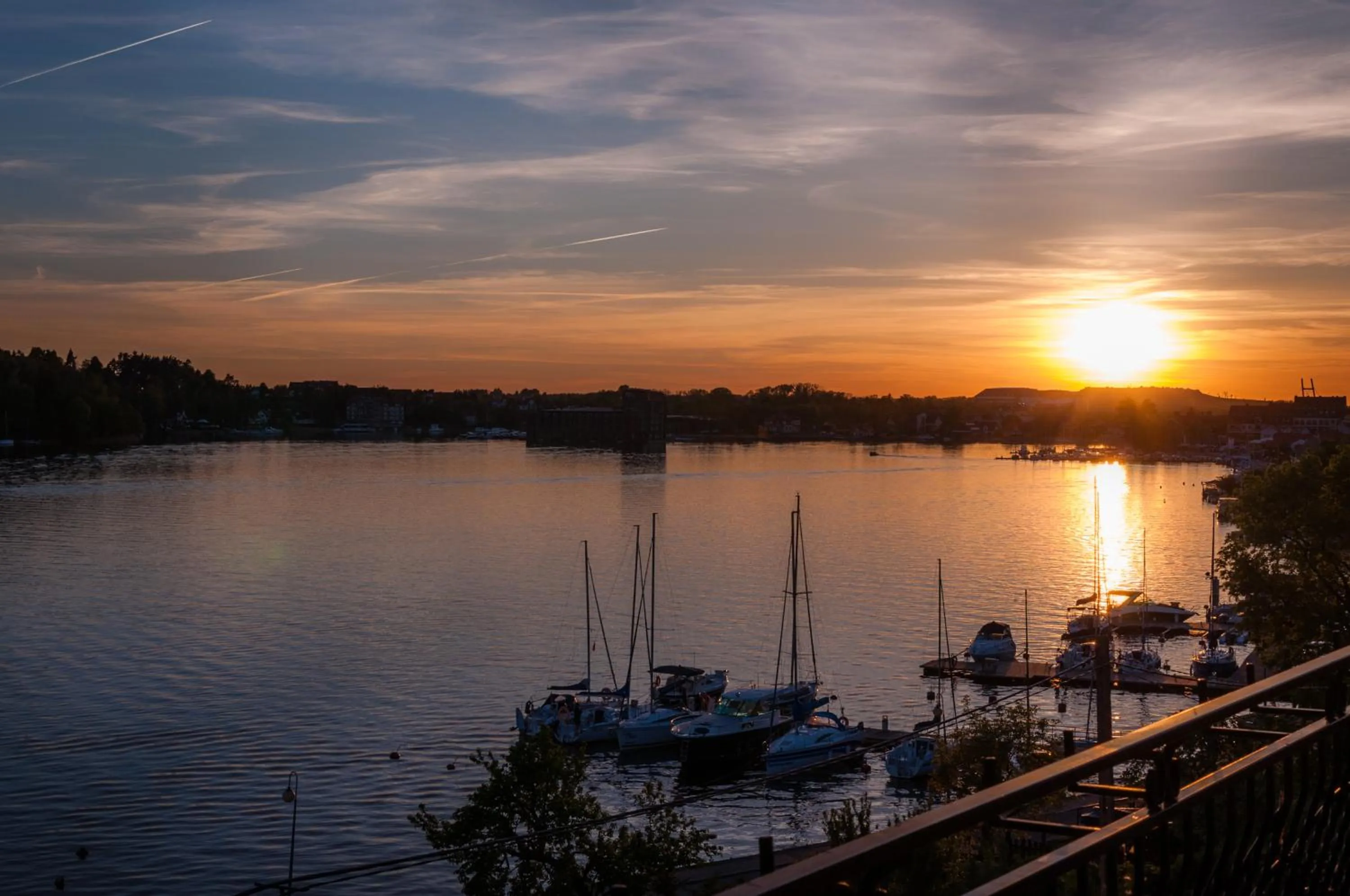 Lake view in Hotel Na Skarpie