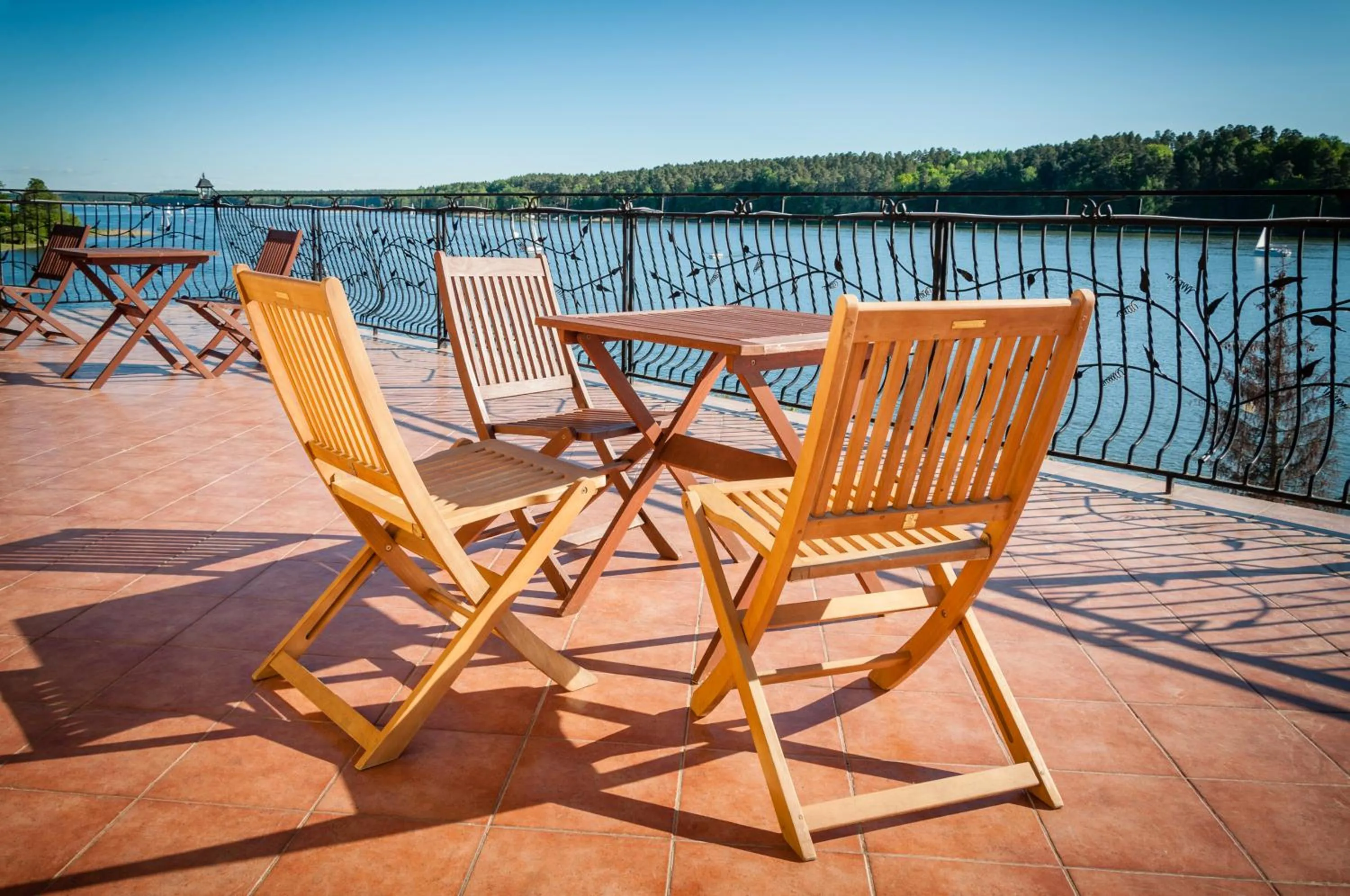 Lake view in Hotel Na Skarpie