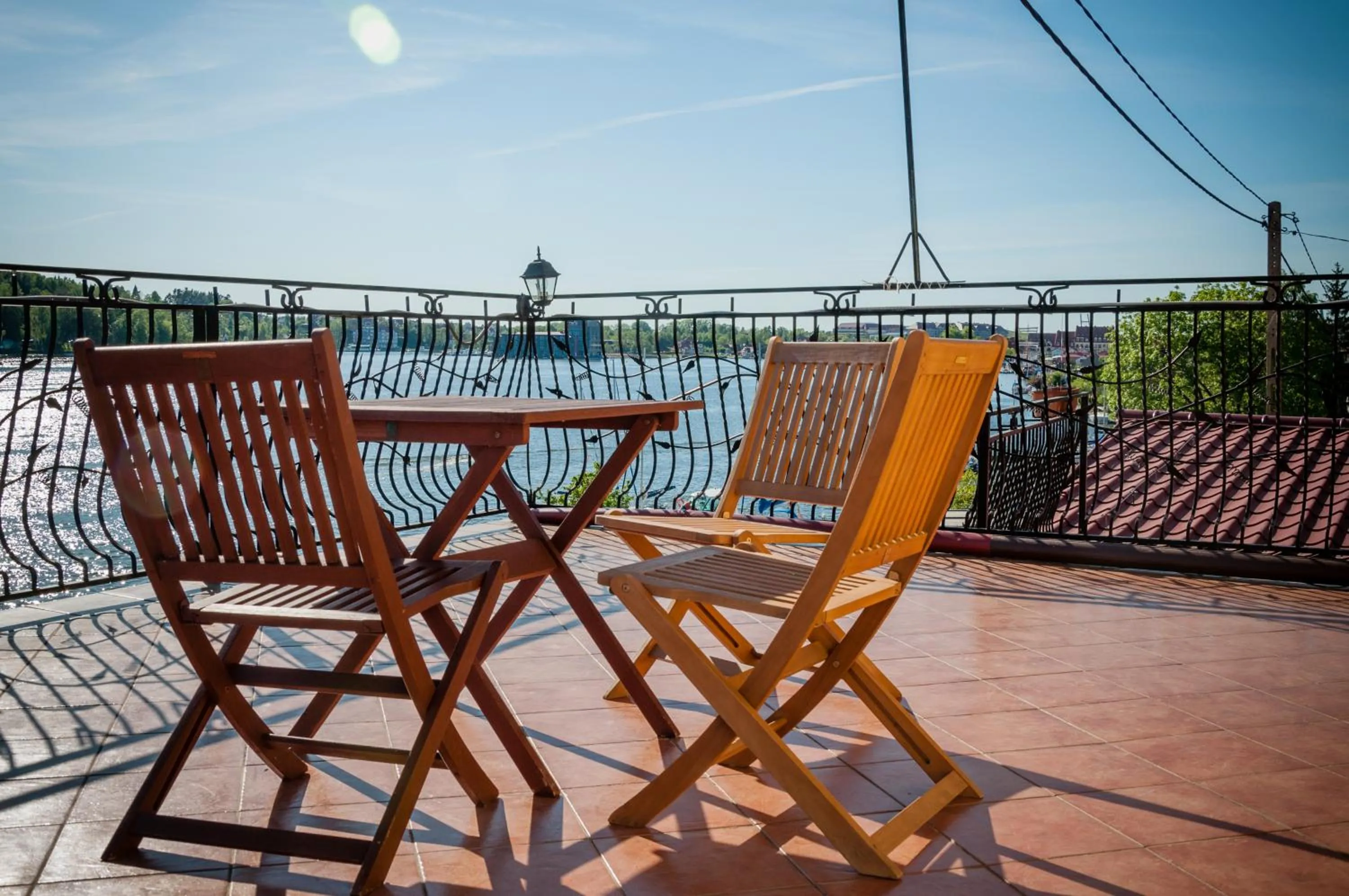 Lake view in Hotel Na Skarpie