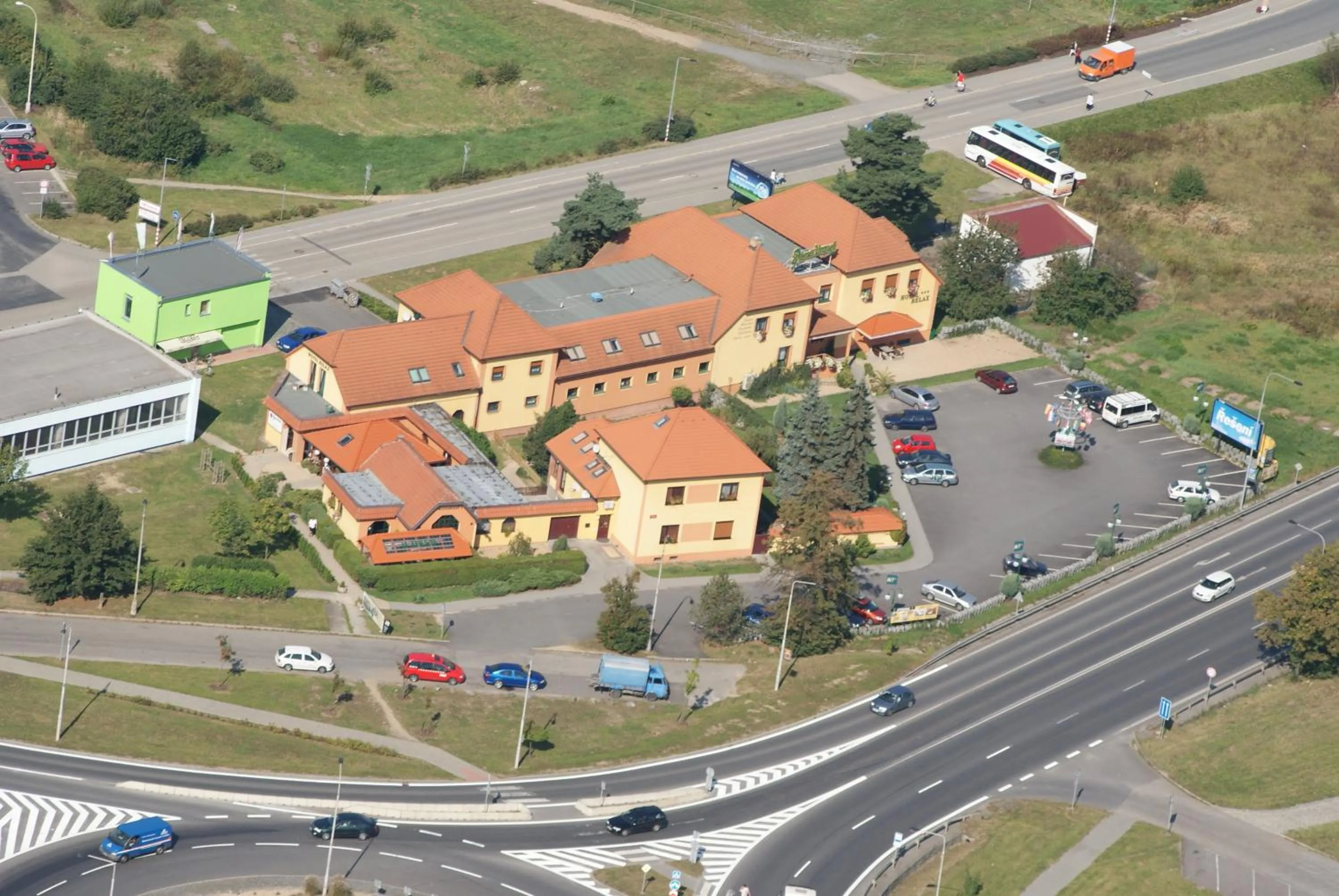 Bird's eye view in Hotel Relax u Drsů