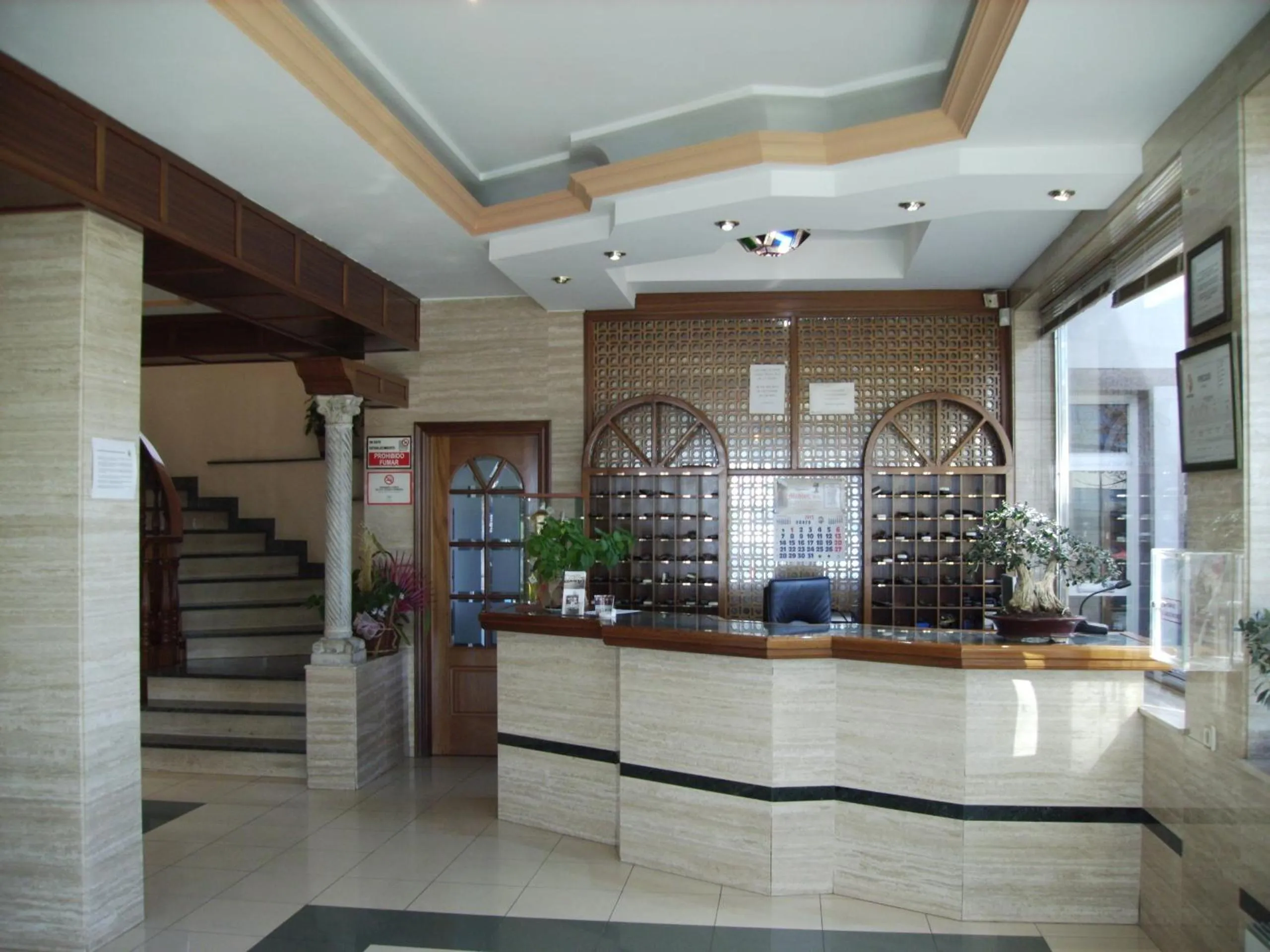 Lobby or reception in Hotel La Lancha