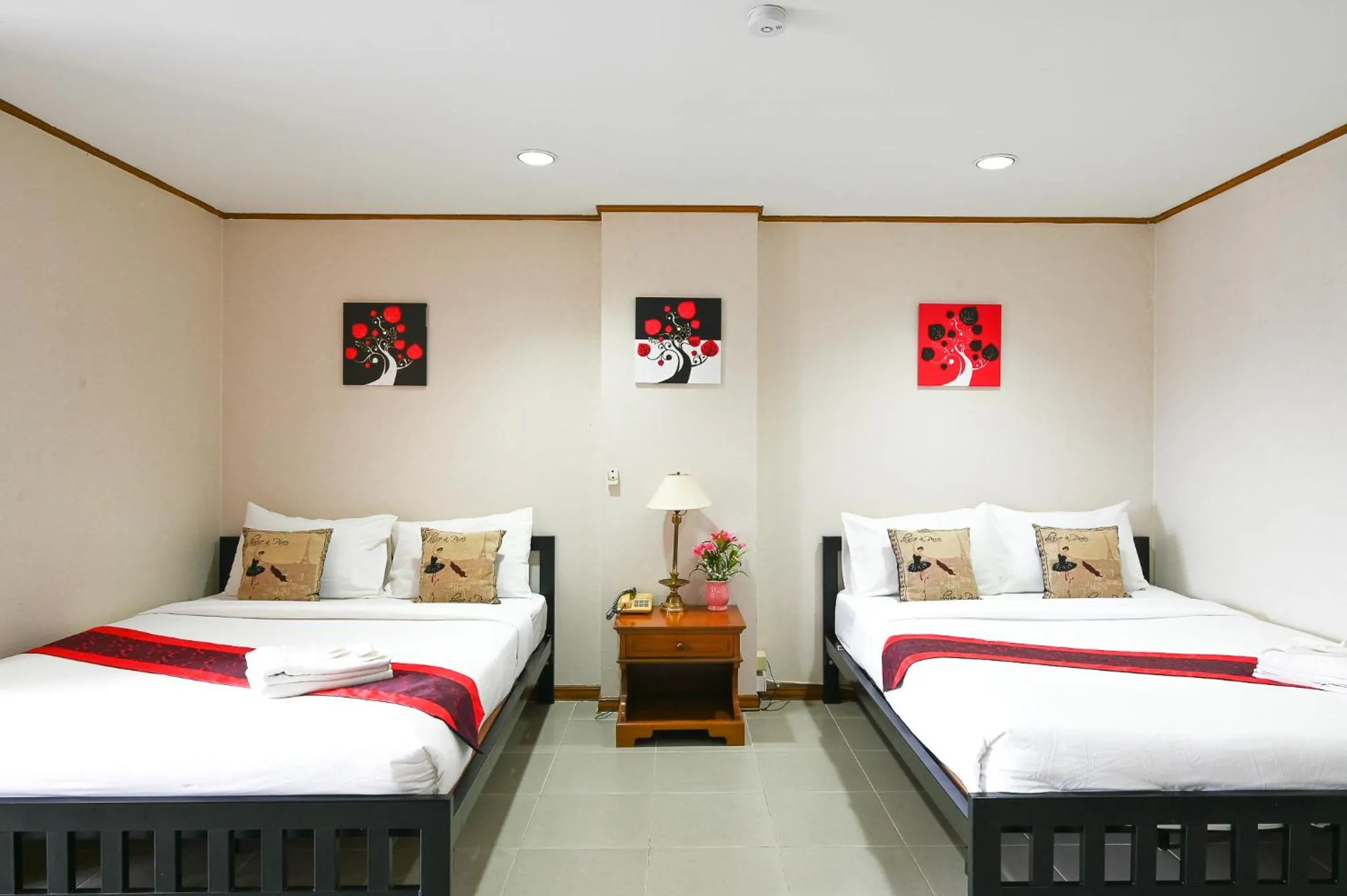 Bed in Witchuwan Apartel