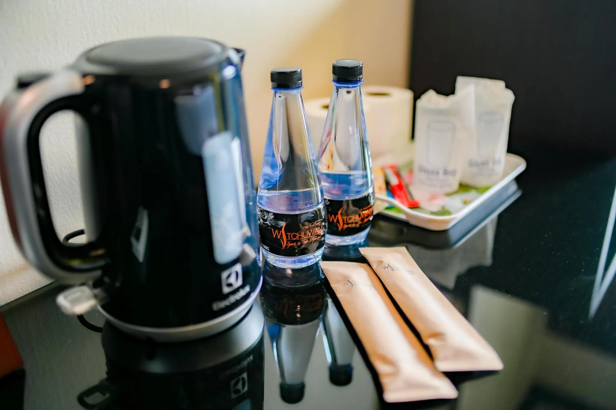 Coffee/tea facilities in Witchuwan Apartel