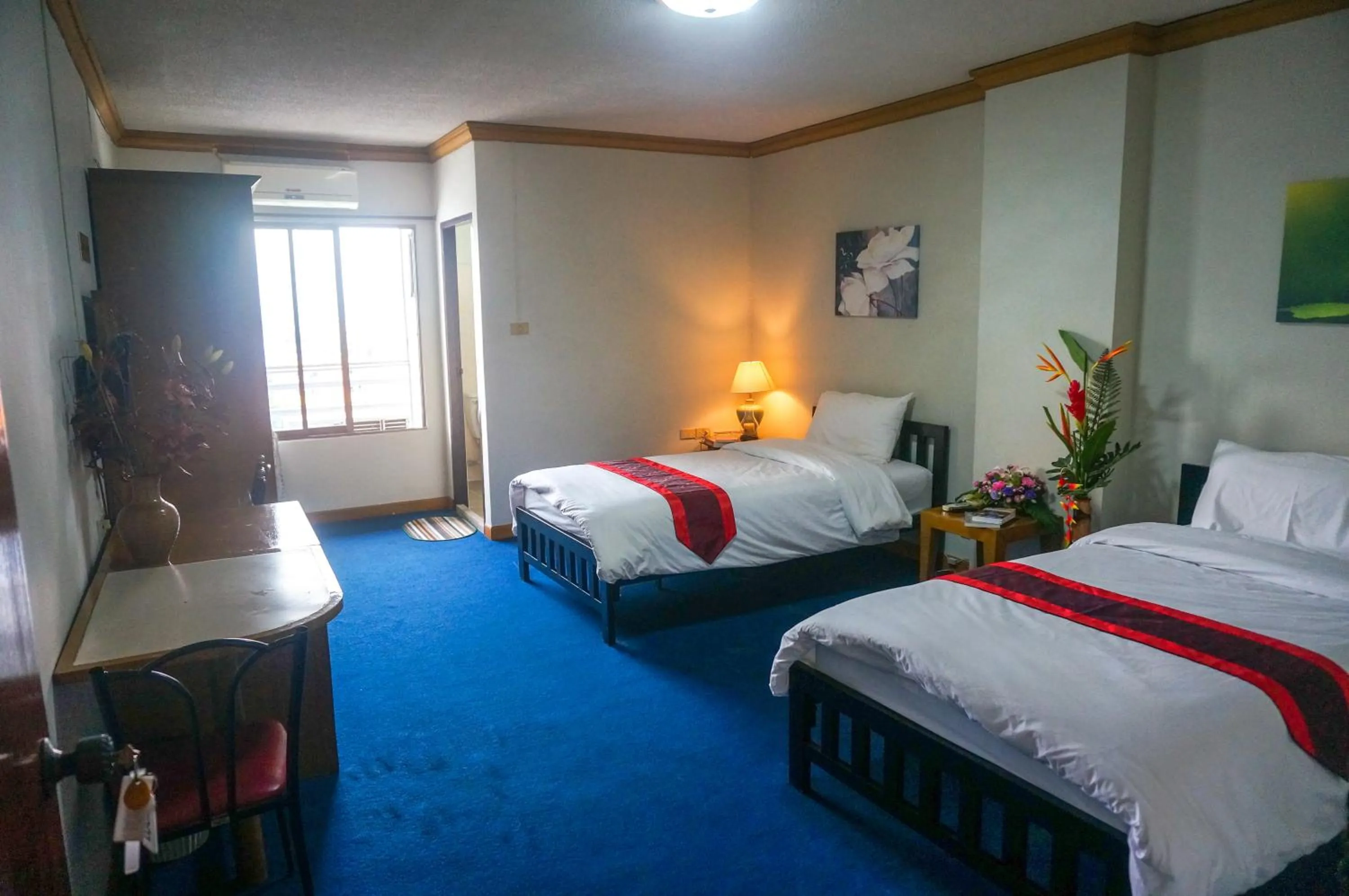 Bed in Witchuwan Apartel