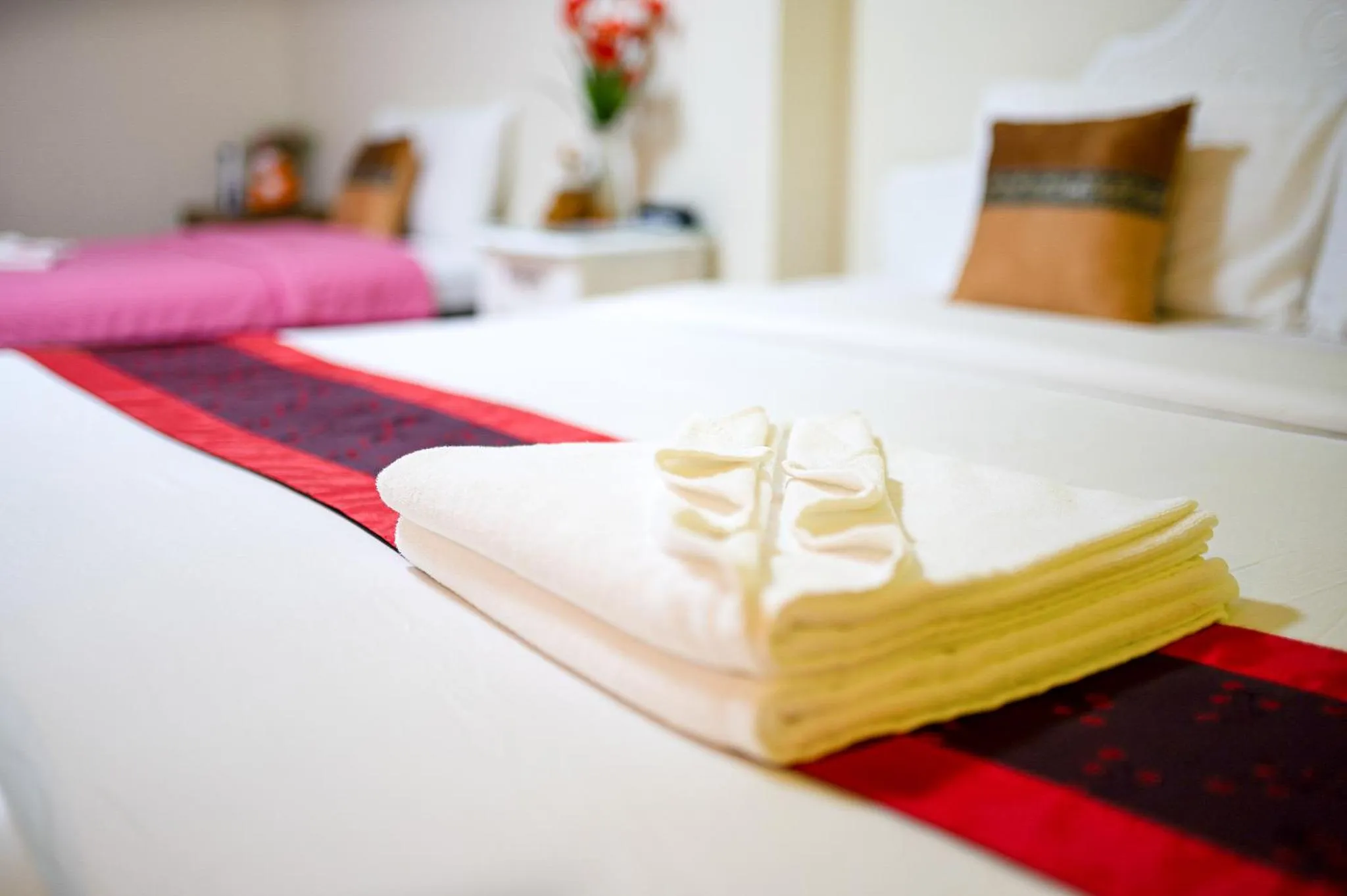 Bed in Witchuwan Apartel