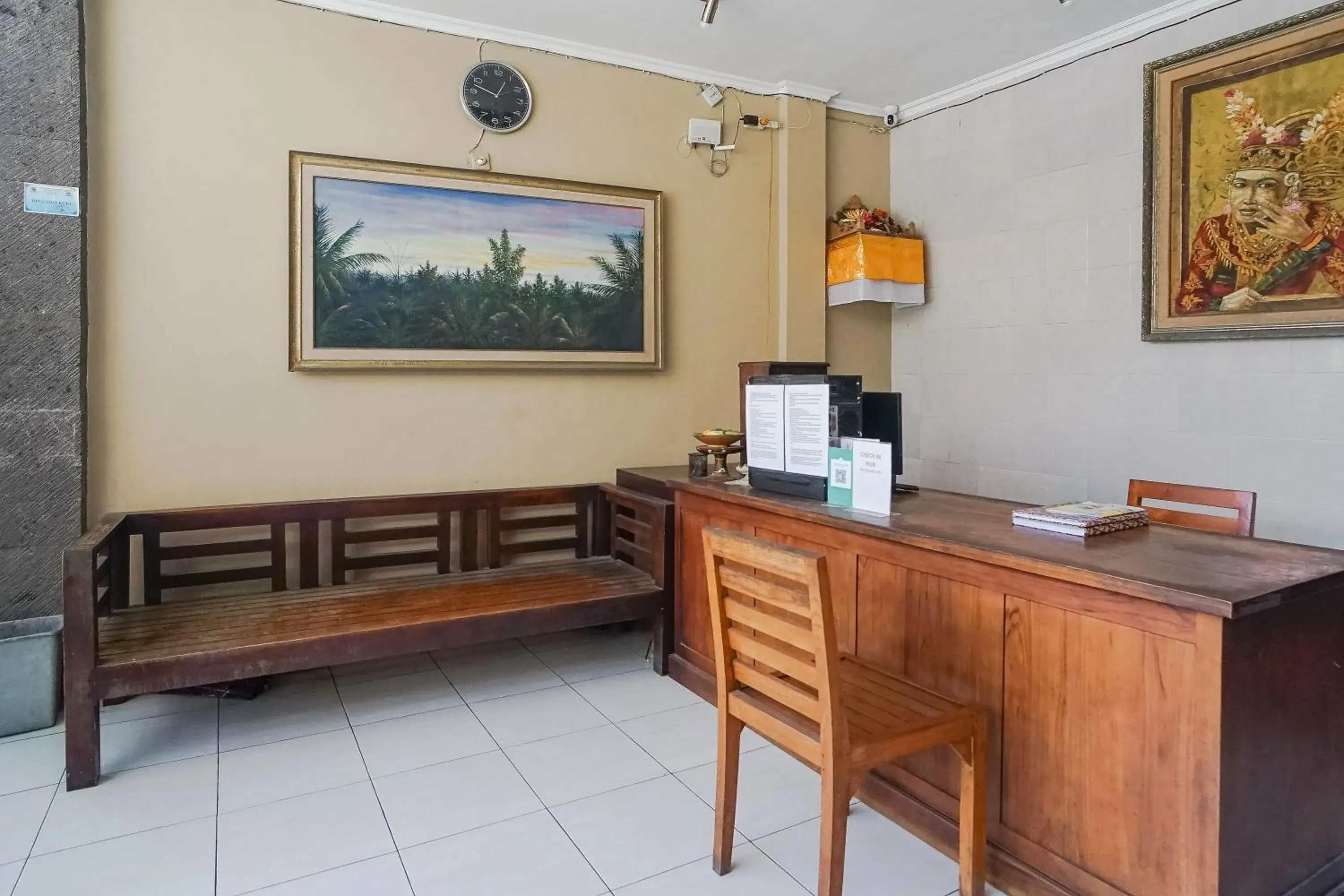 Lobby or reception in Gana Inn Legian Lobby or reception in Gana Inn Legian