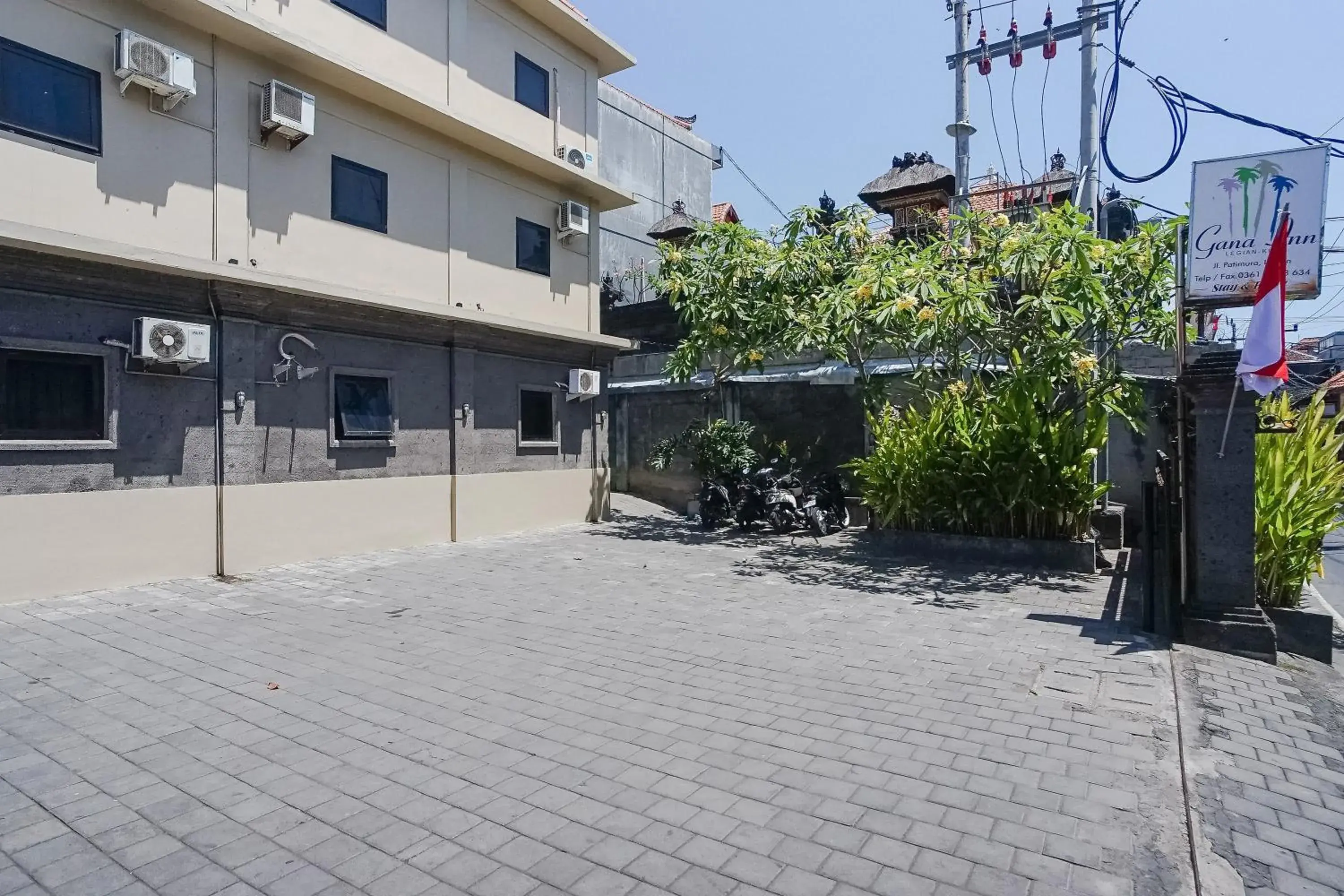 Property building in Gana Inn Legian Property building in Gana Inn Legian