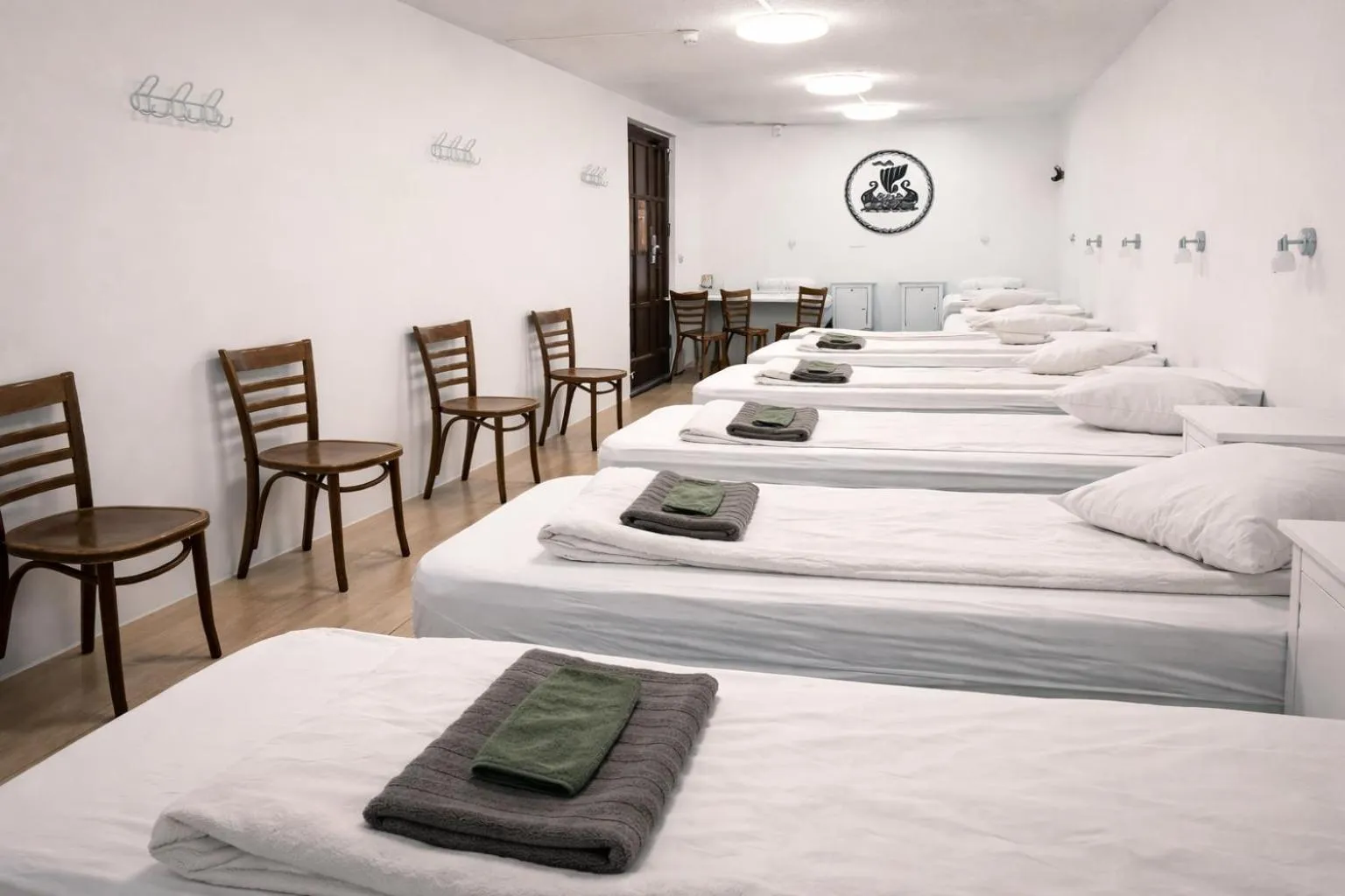 View (from property/room), Bed in Selfoss Hostel