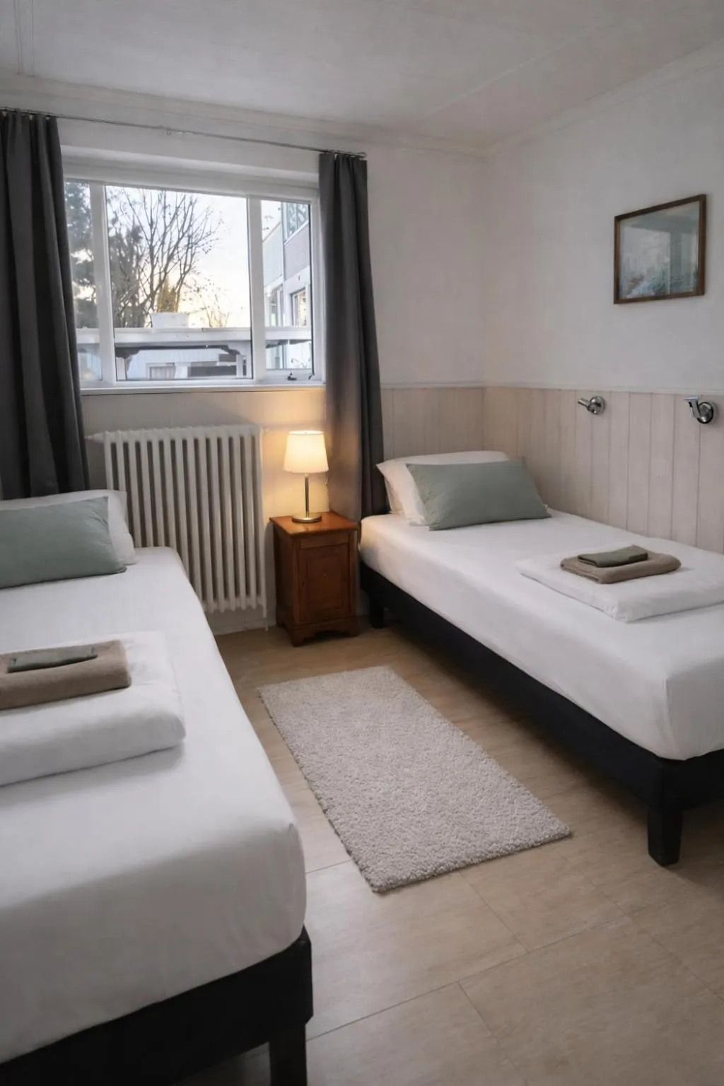 View (from property/room), Bed in Selfoss Hostel