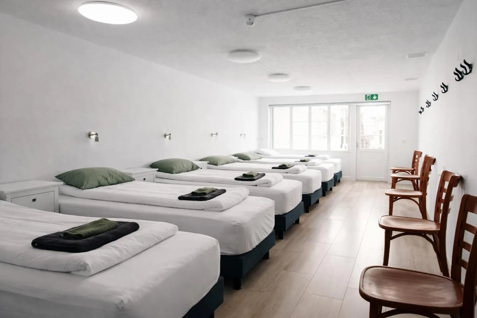 View (from property/room), Bed in Selfoss Hostel