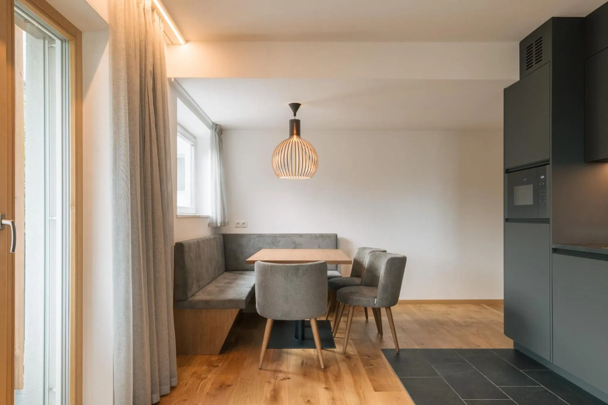 Dining area in Appartement KroneLiving