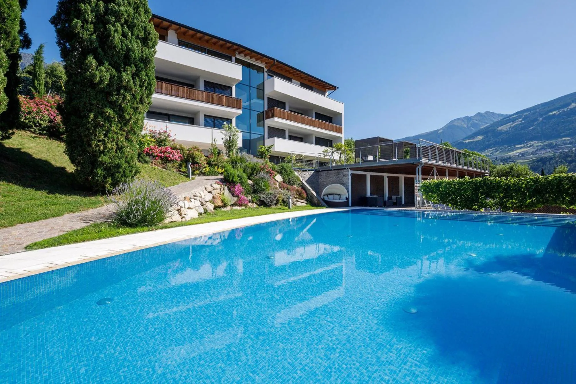Swimming pool in Appartement KroneLiving
