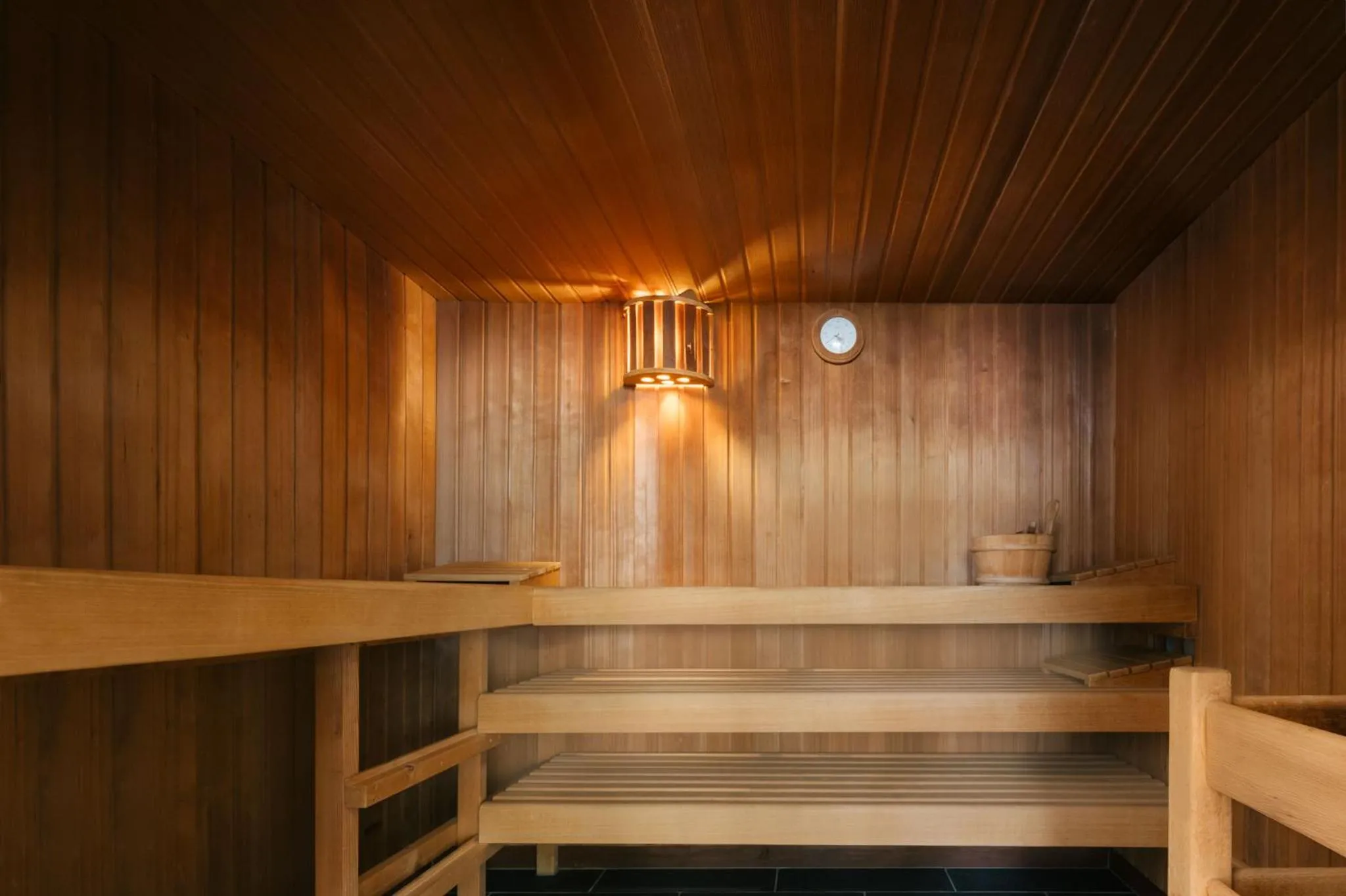Sauna in Appartement KroneLiving