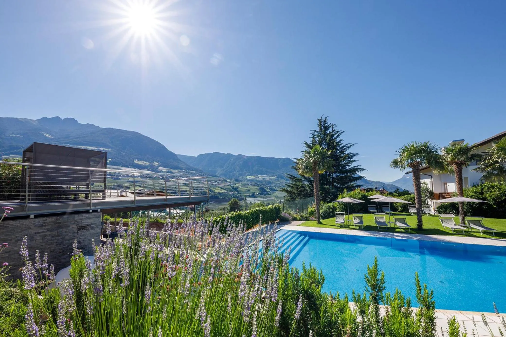 Swimming pool in Appartement KroneLiving