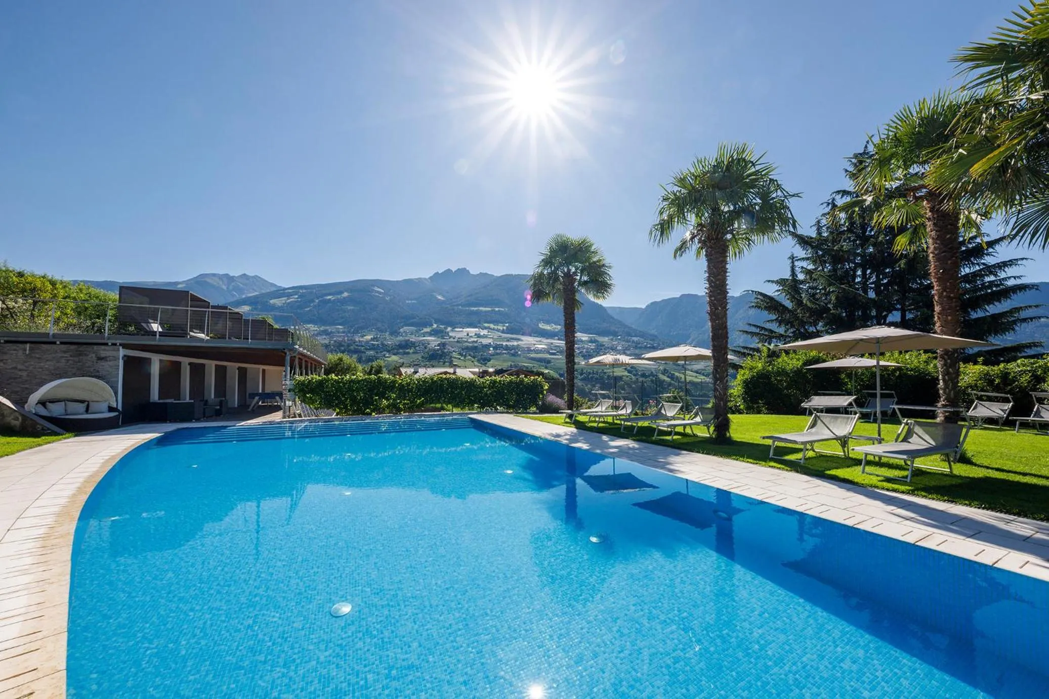 Swimming pool in Appartement KroneLiving