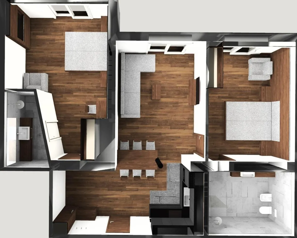 Photo of the whole room in Appartement KroneLiving