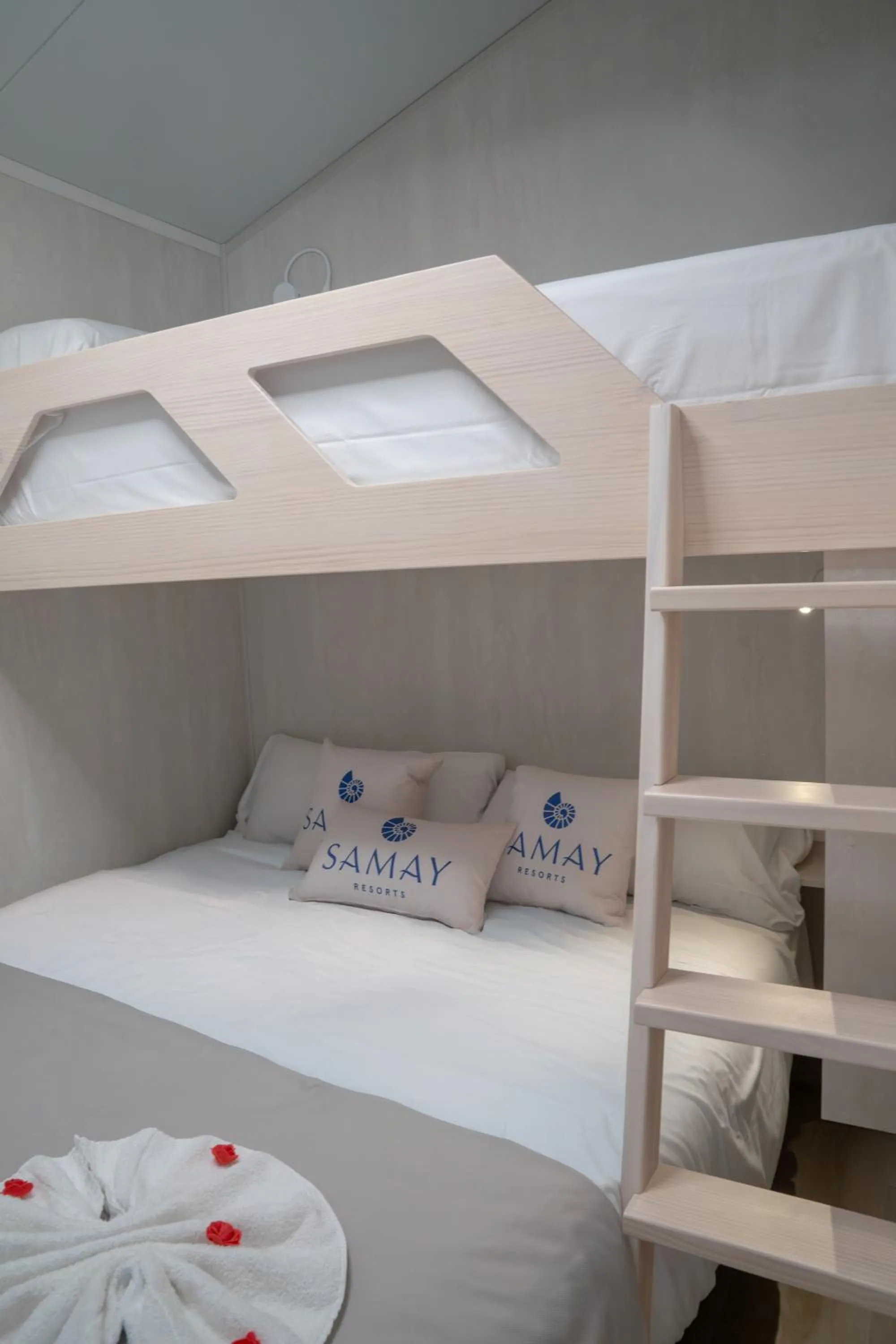 Bed in La Marina Resort