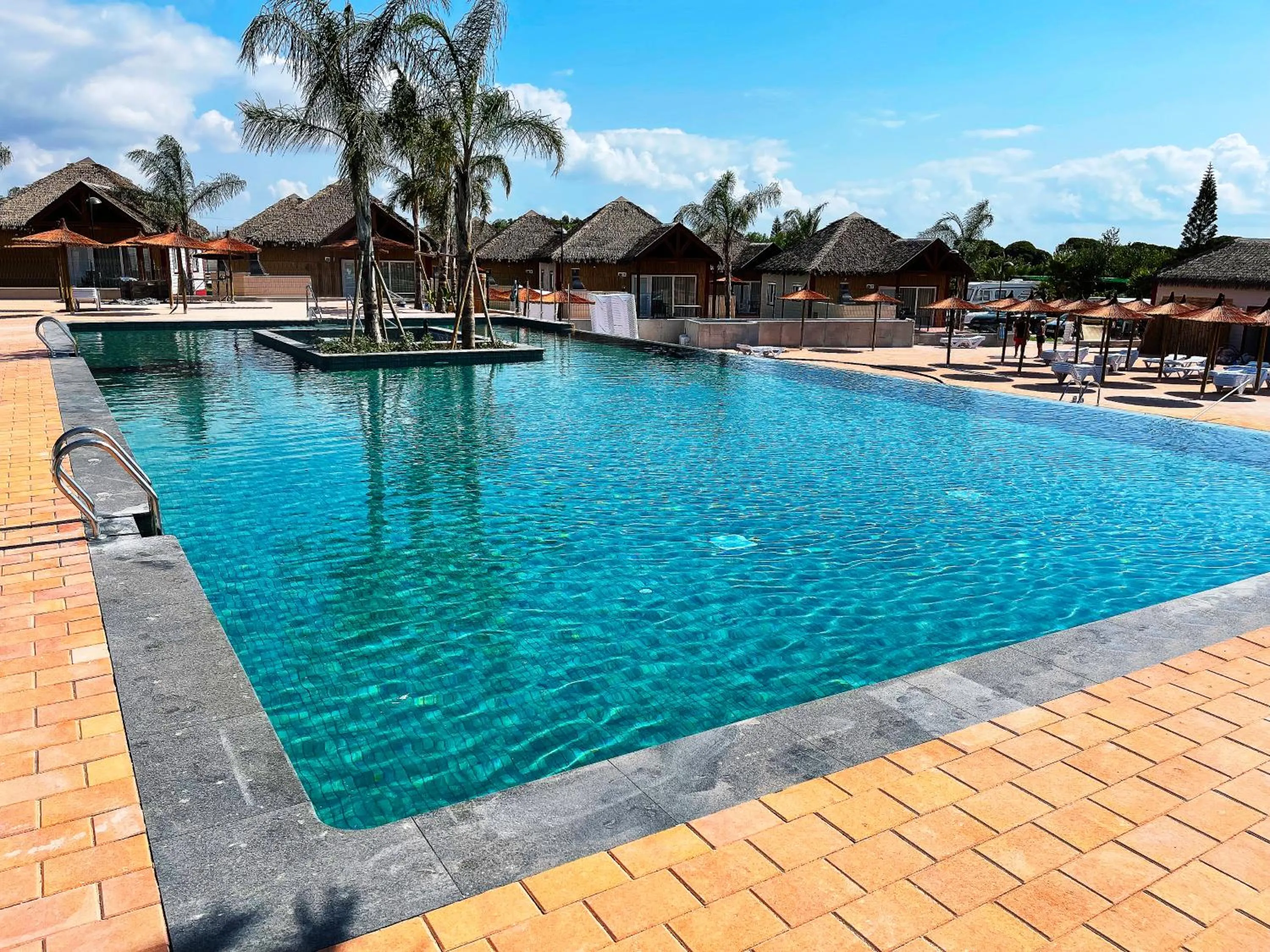 Pool view in La Marina Resort