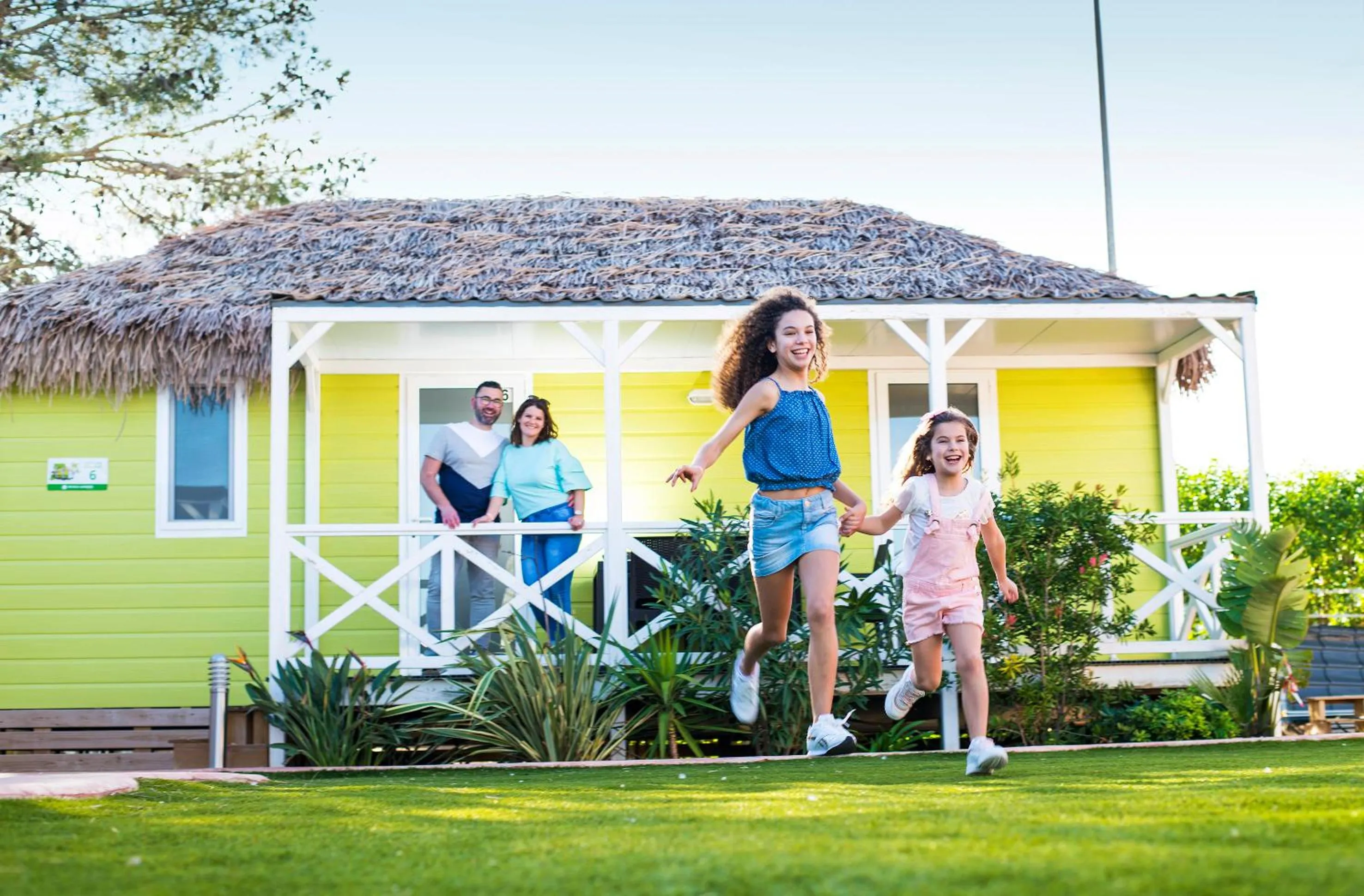 Garden in La Marina Resort