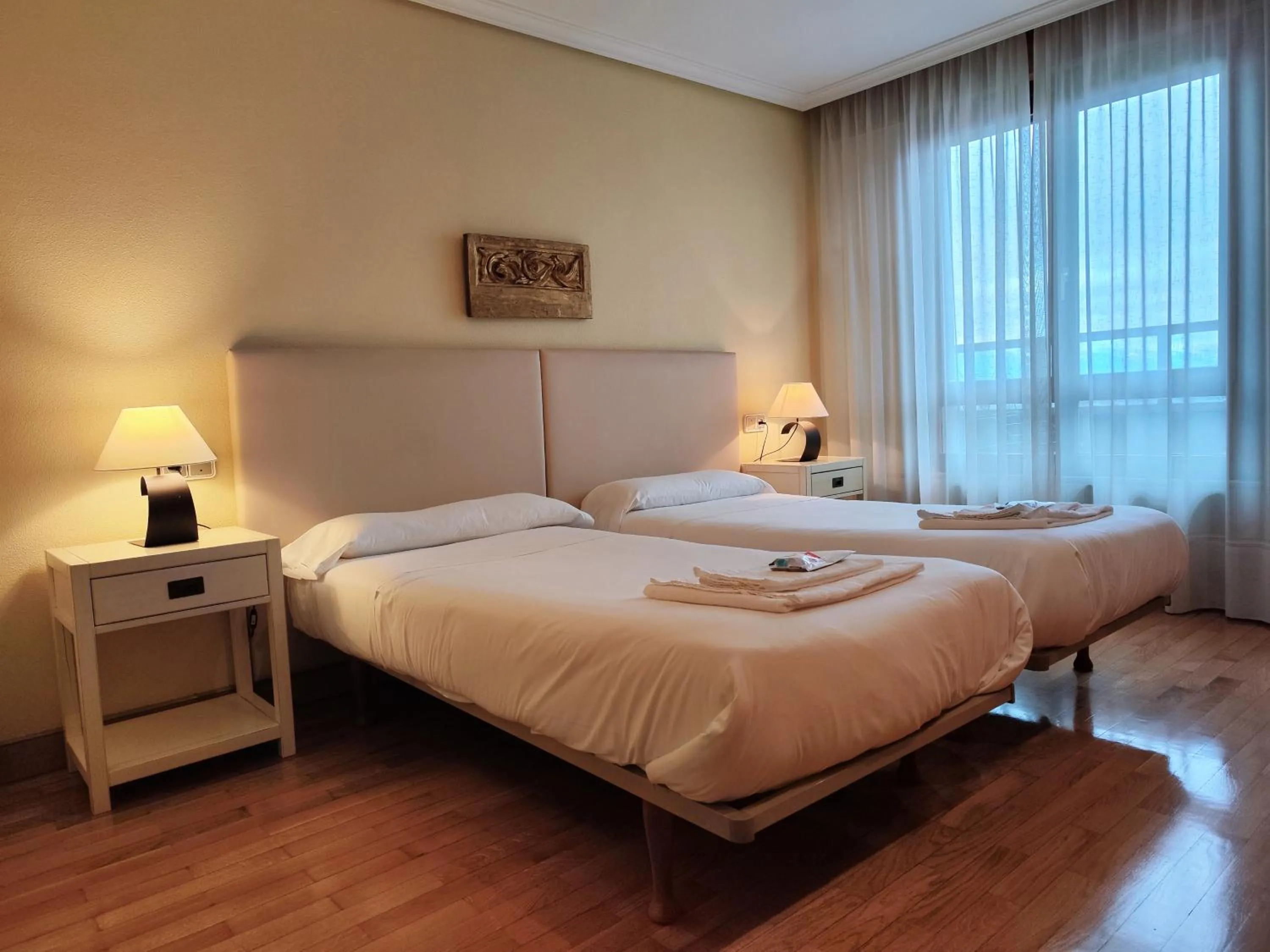 Bed in Gestión de Alojamientos Apartments