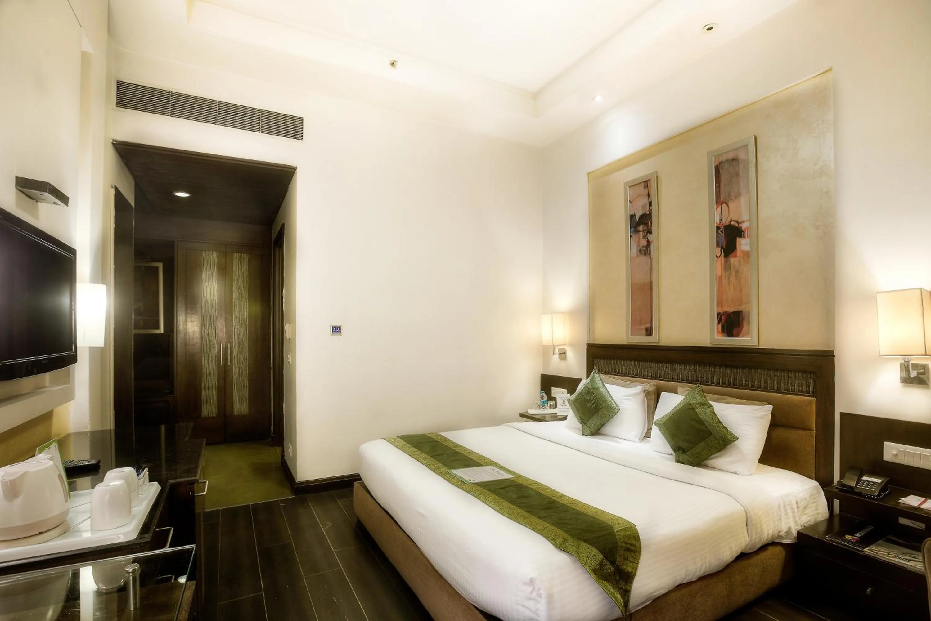 Bedroom, Bed in Western Court Panchkula