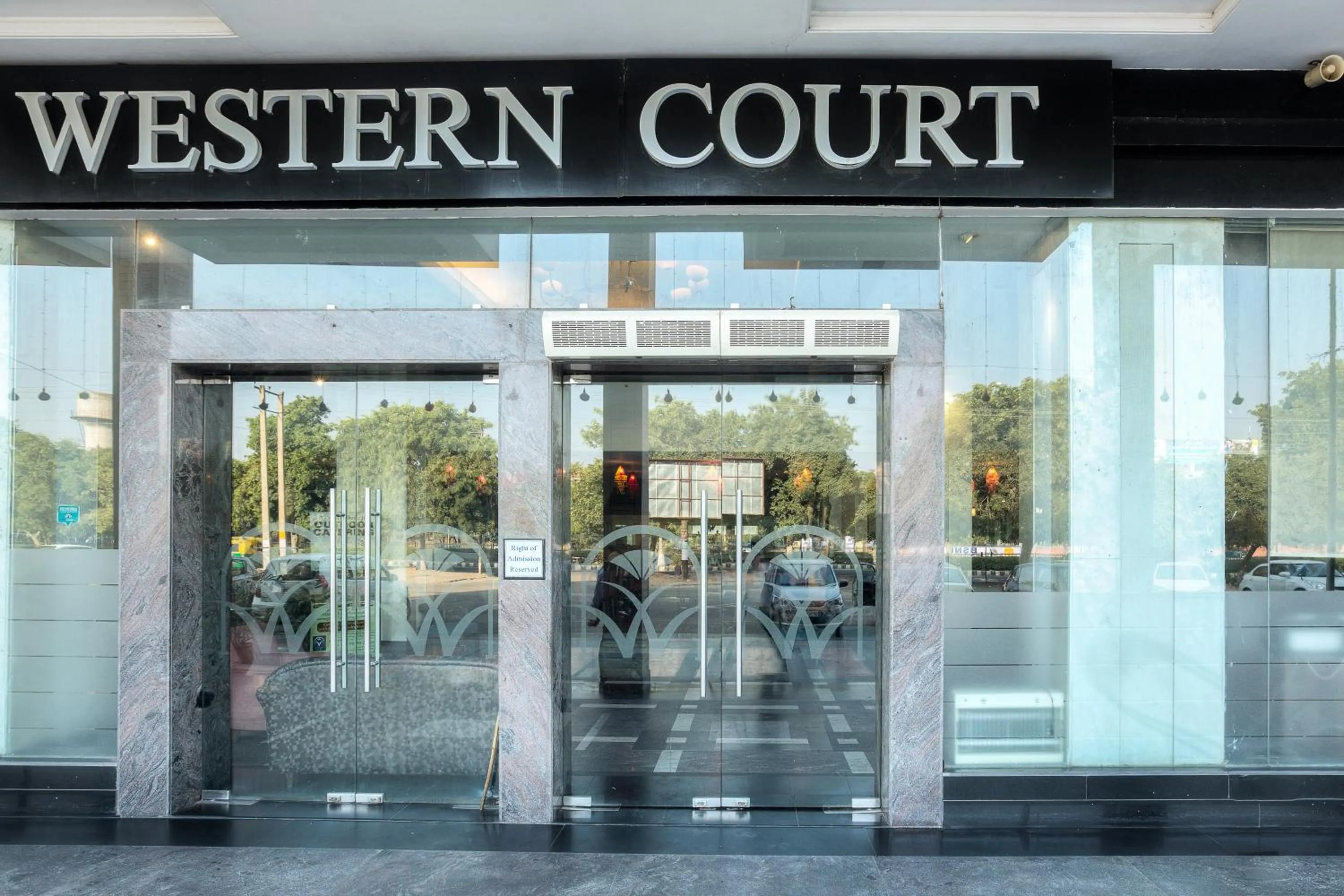 Facade/entrance in Western Court Panchkula