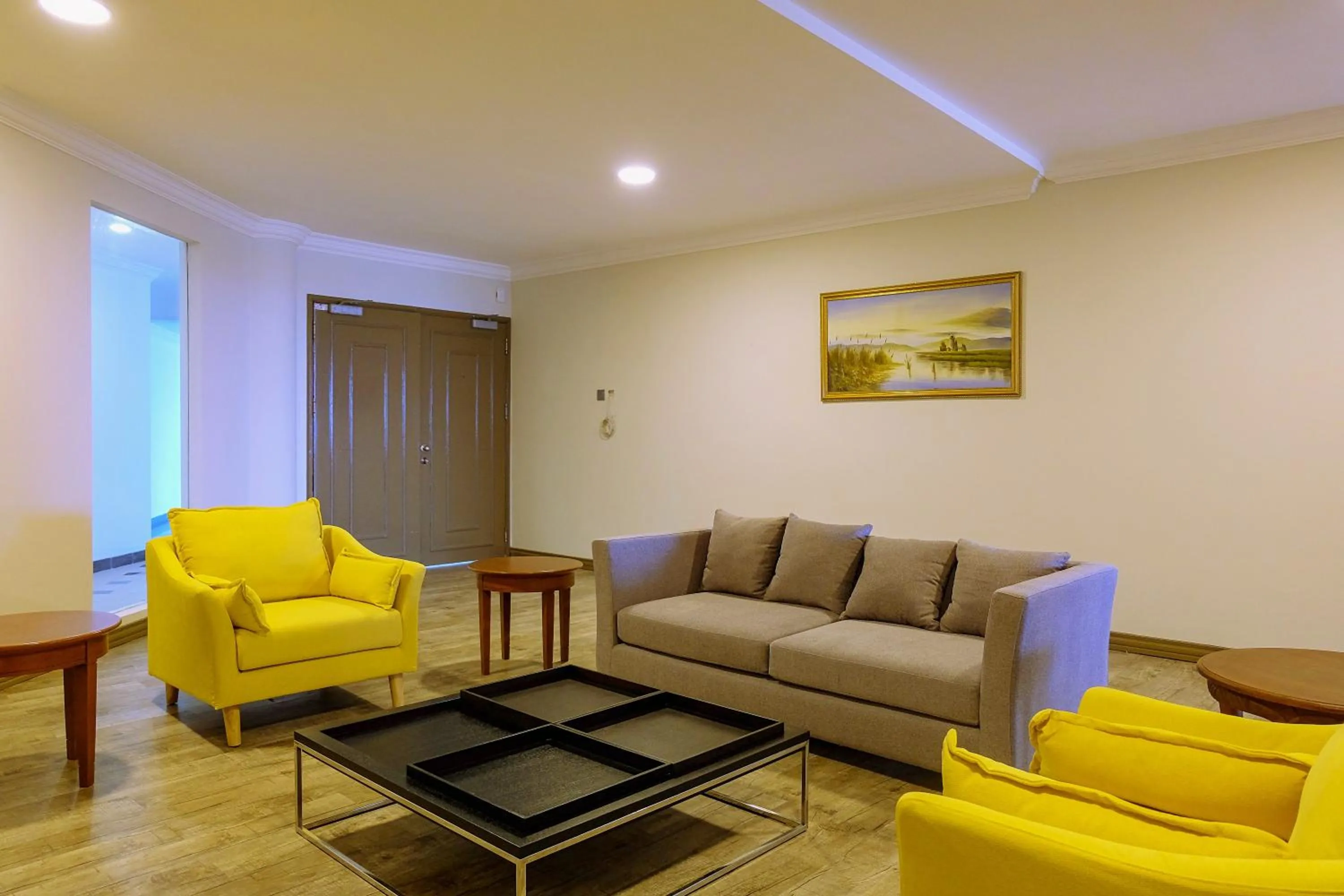 Seating area in The Lanes Hotel