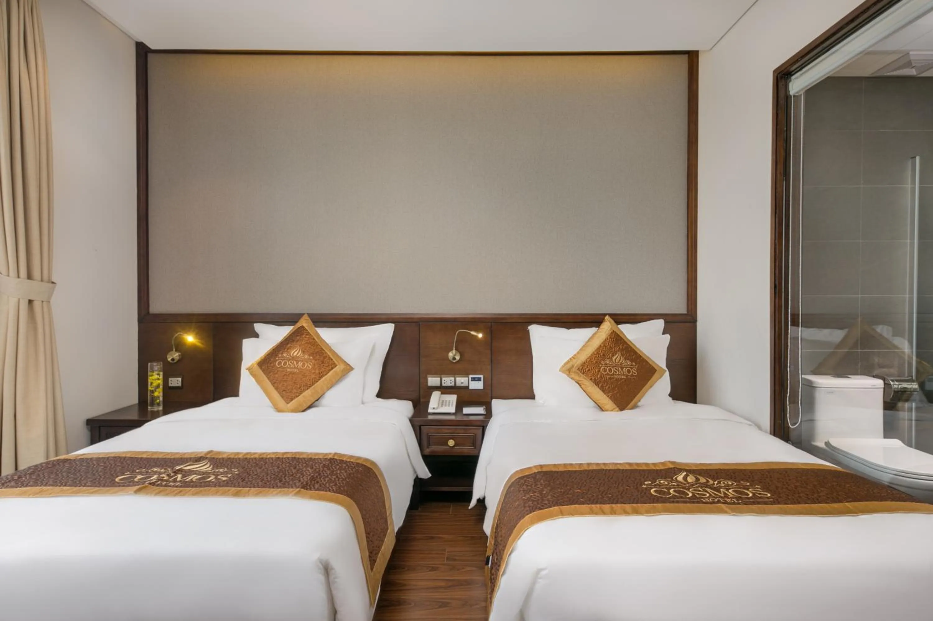 Bed in Cosmos Hotel Danang