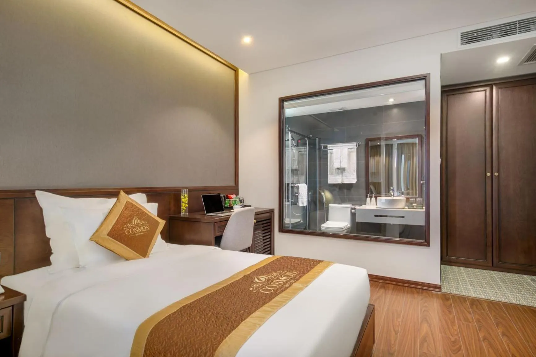 Bed in Cosmos Hotel Danang