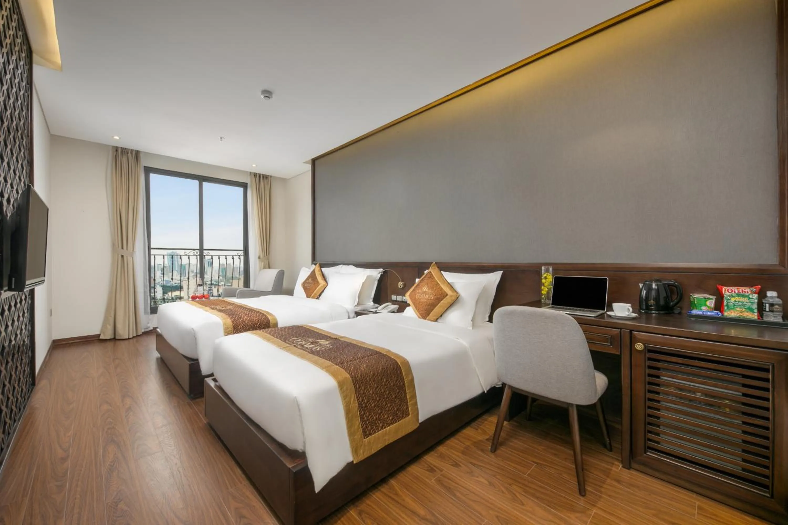 Bed in Cosmos Hotel Danang