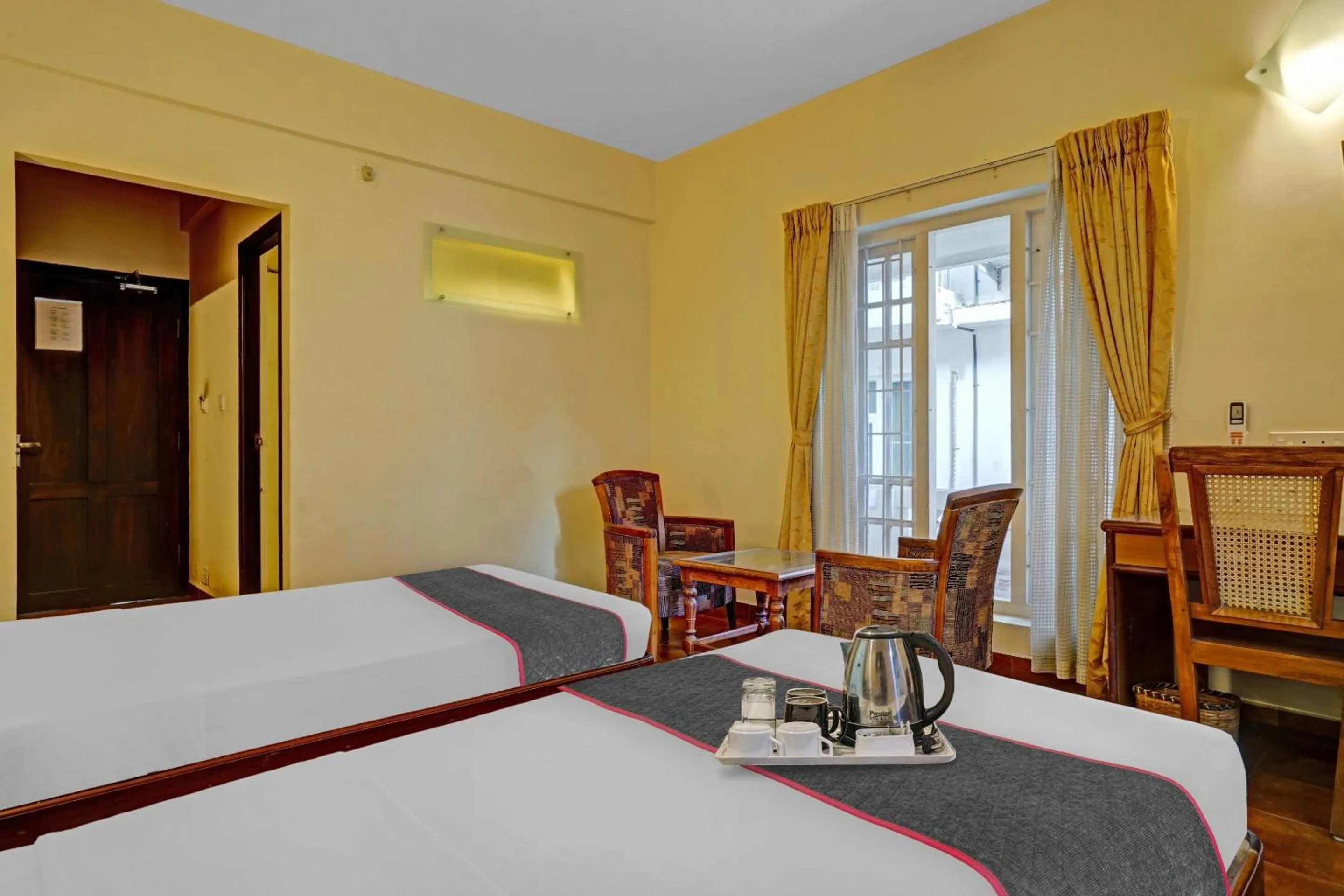 Bedroom, Bed in The Fort Manor Hotel - Kochi Kerala