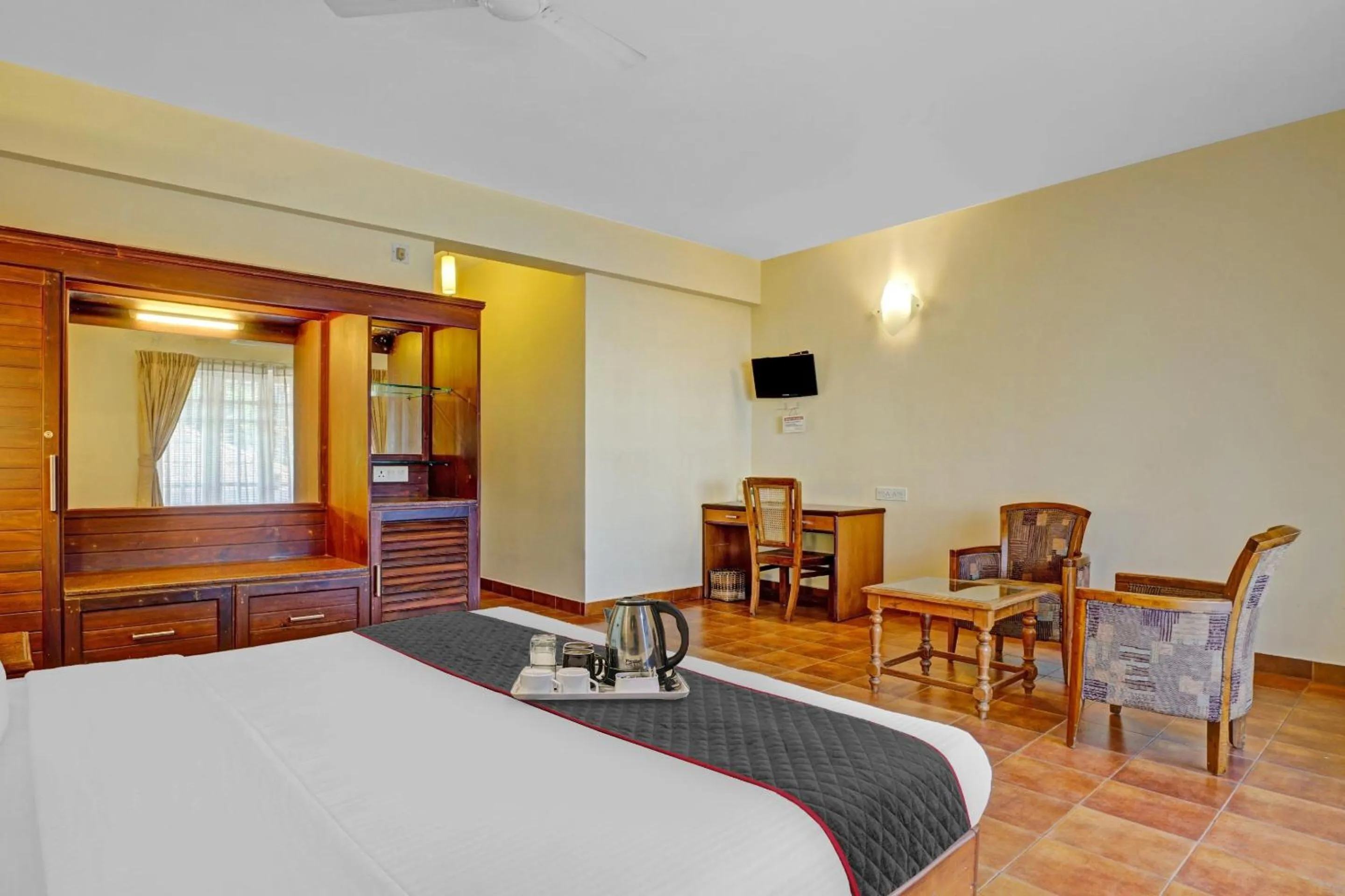 Bedroom, Bed in The Fort Manor Hotel - Kochi Kerala