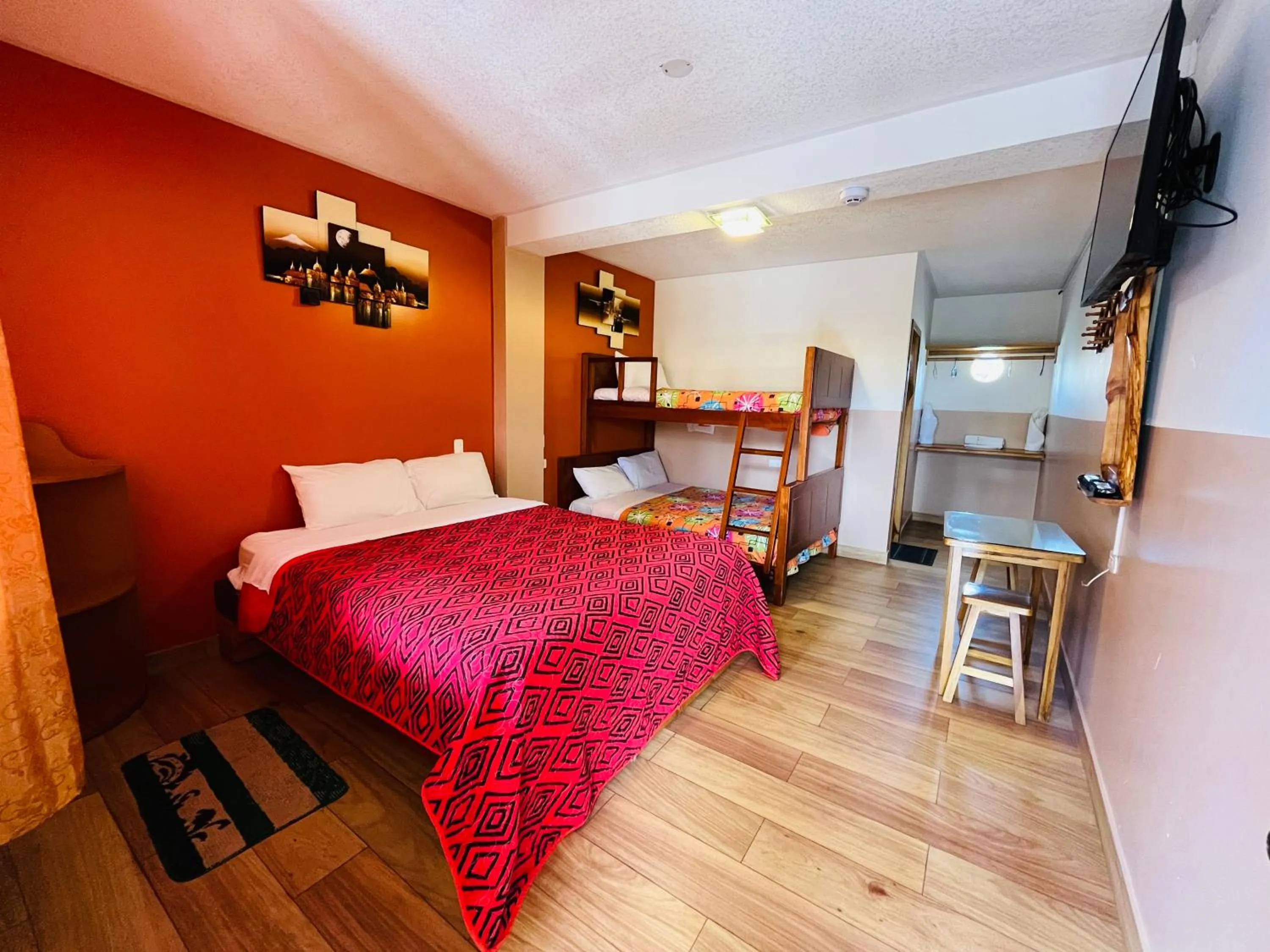 Photo of the whole room, Bed in Hostal Alpachaca - New Quito Airport
