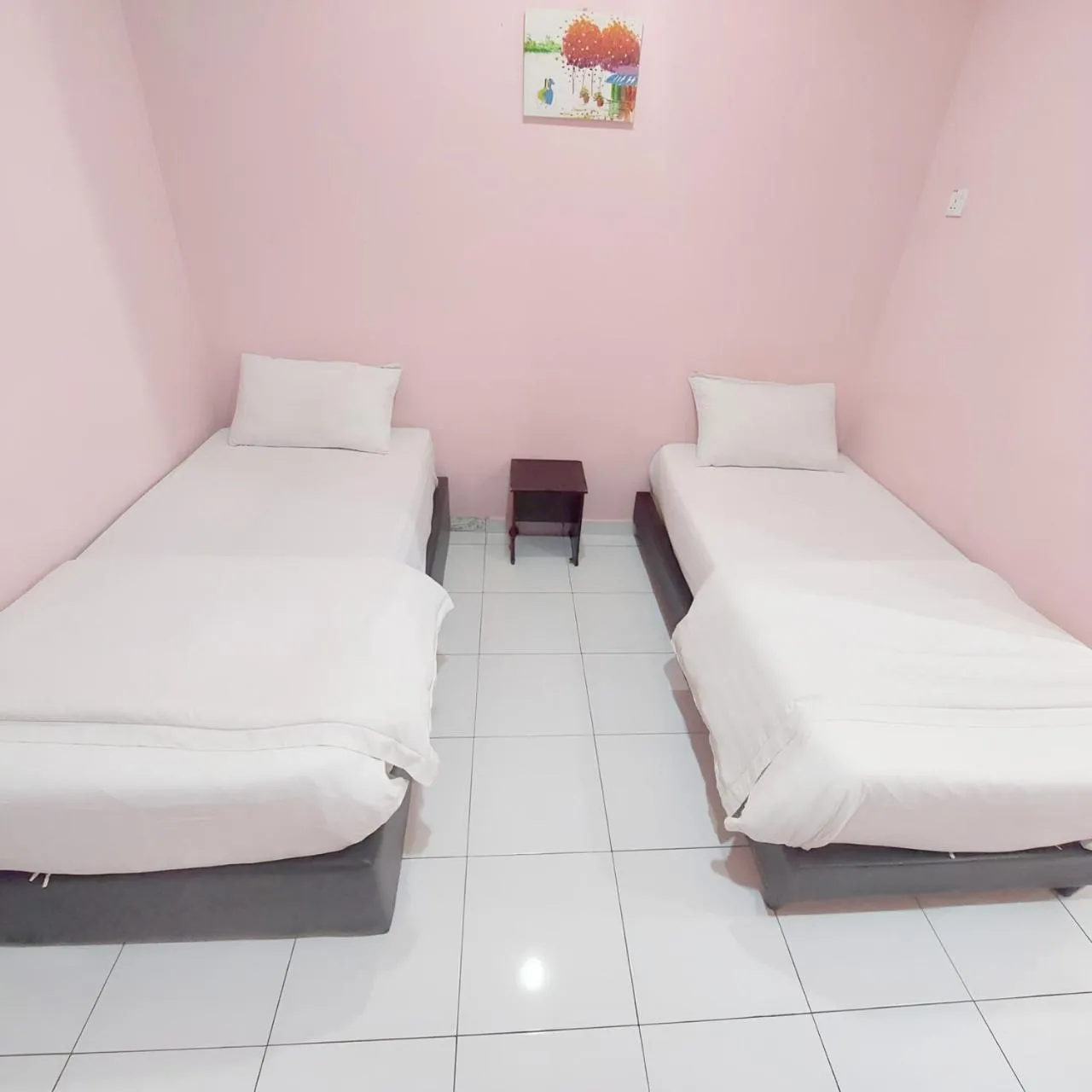 Bed in Hotel Lean Fatt