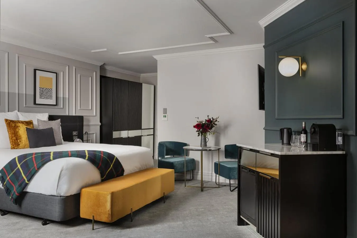 Photo of the whole room, Bed in Fable Dunedin