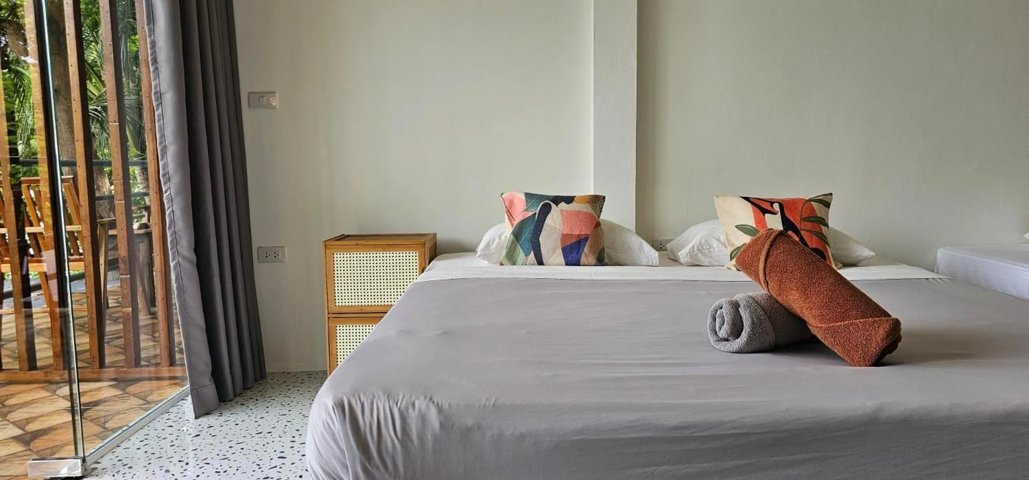 Bed in Viking Holiday Resort