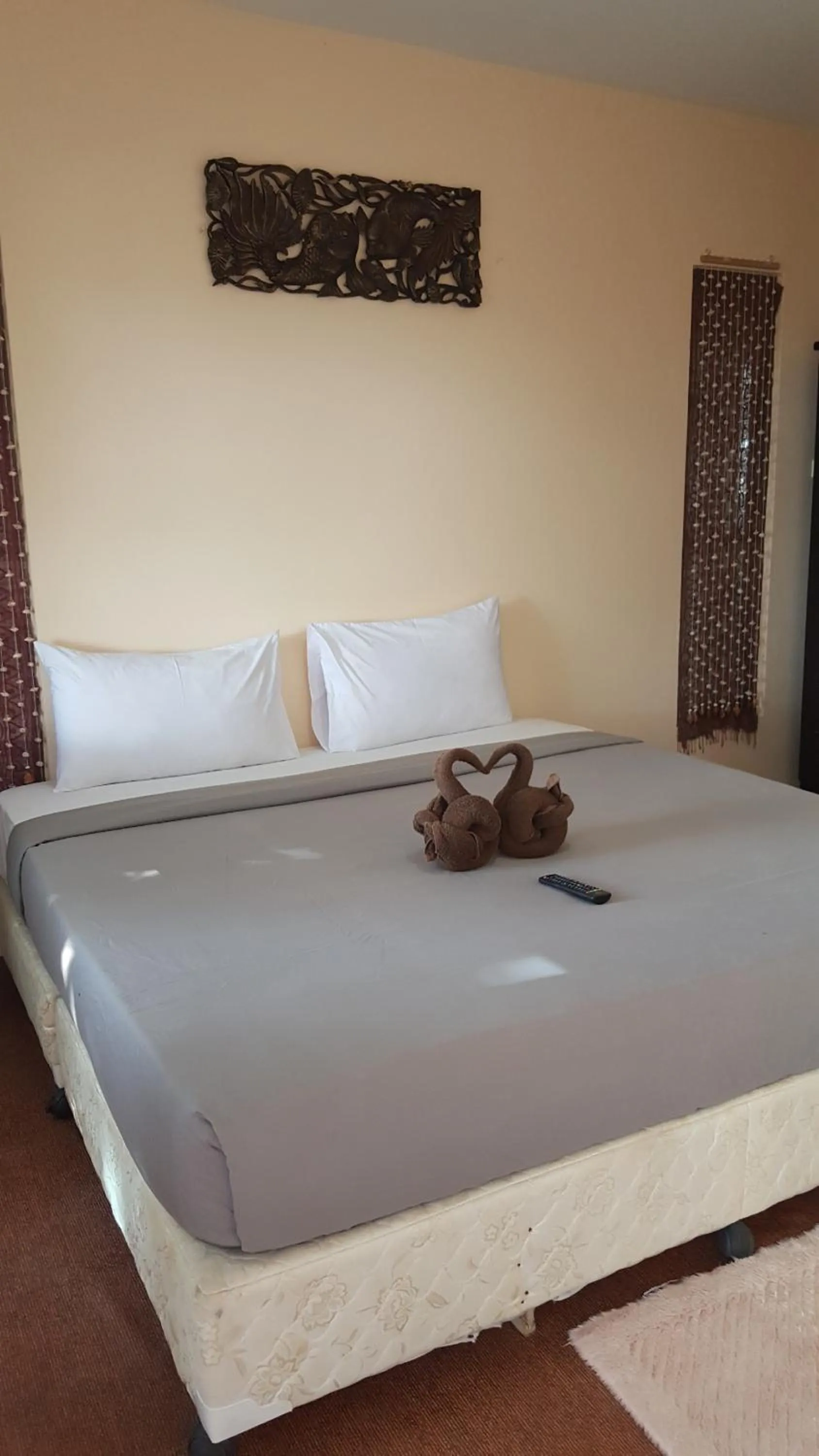 Bed in Viking Holiday Resort