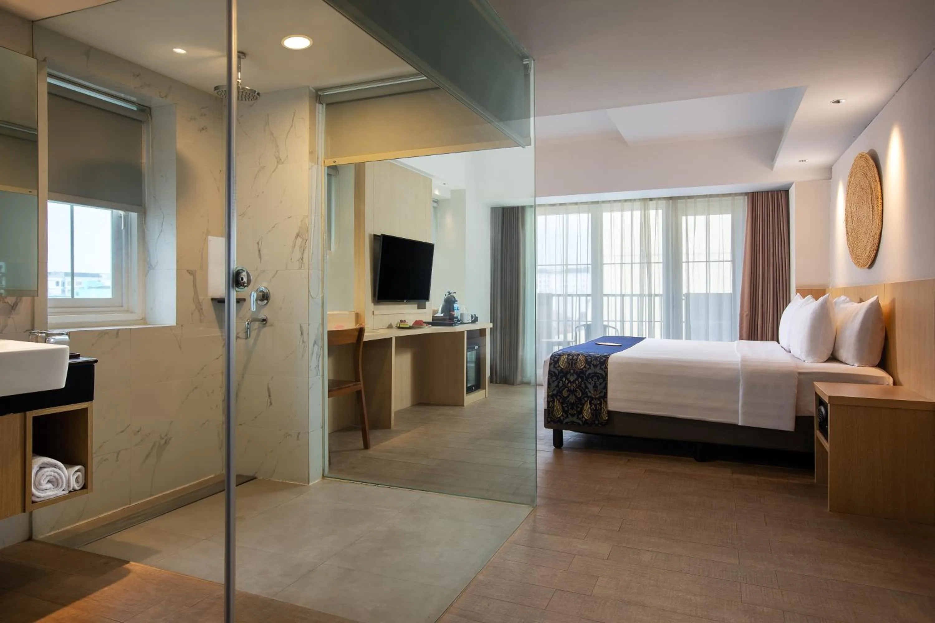 Property building, Bed in Aveta Hotel Malioboro